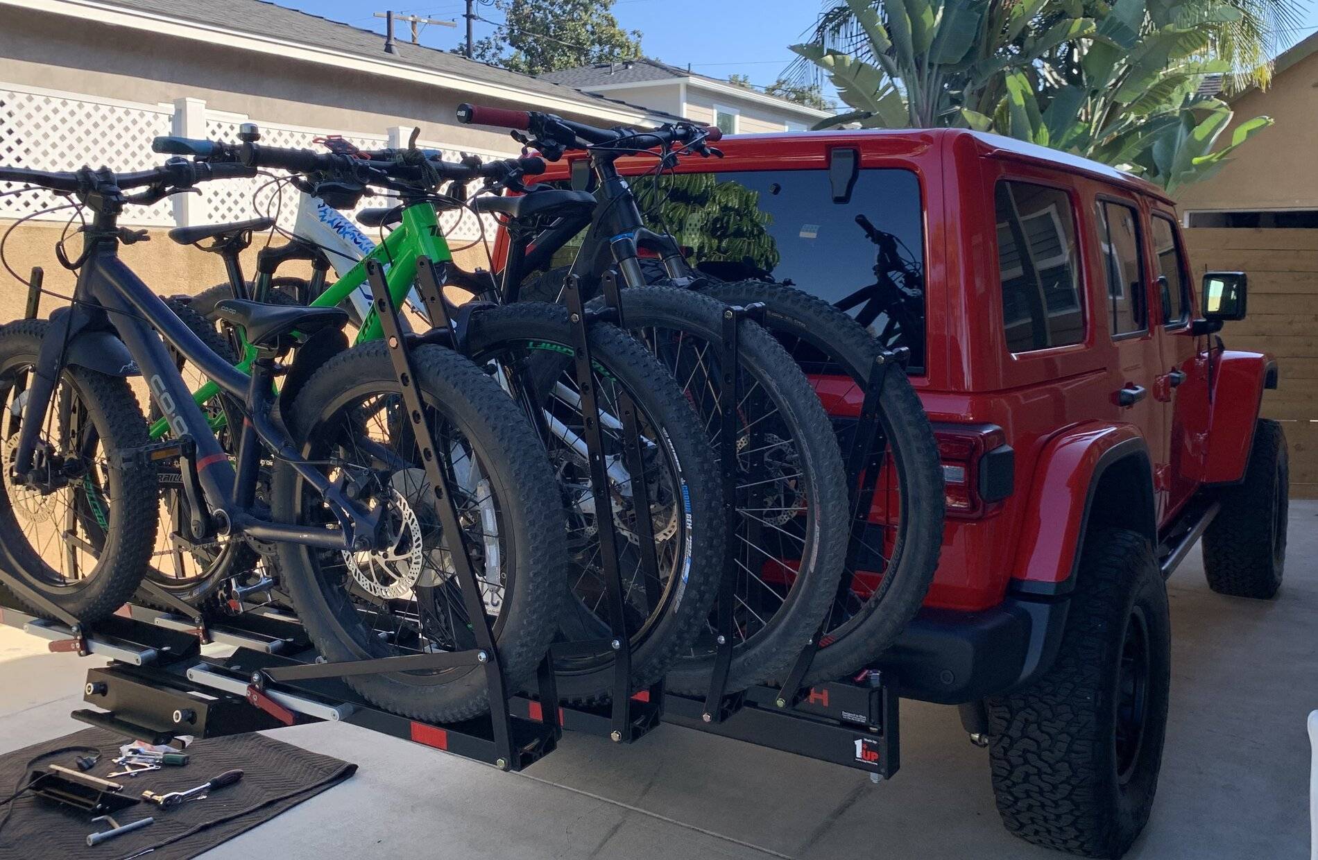 Jeep Wrangler JL Hitch Bike Rack recommendations? 1636352766796