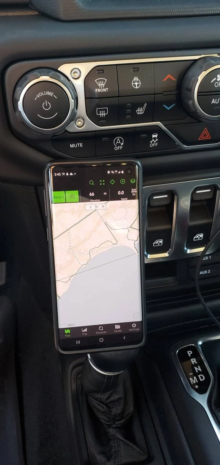 Jeep Wrangler JL My cell phone mount 20211107_154529