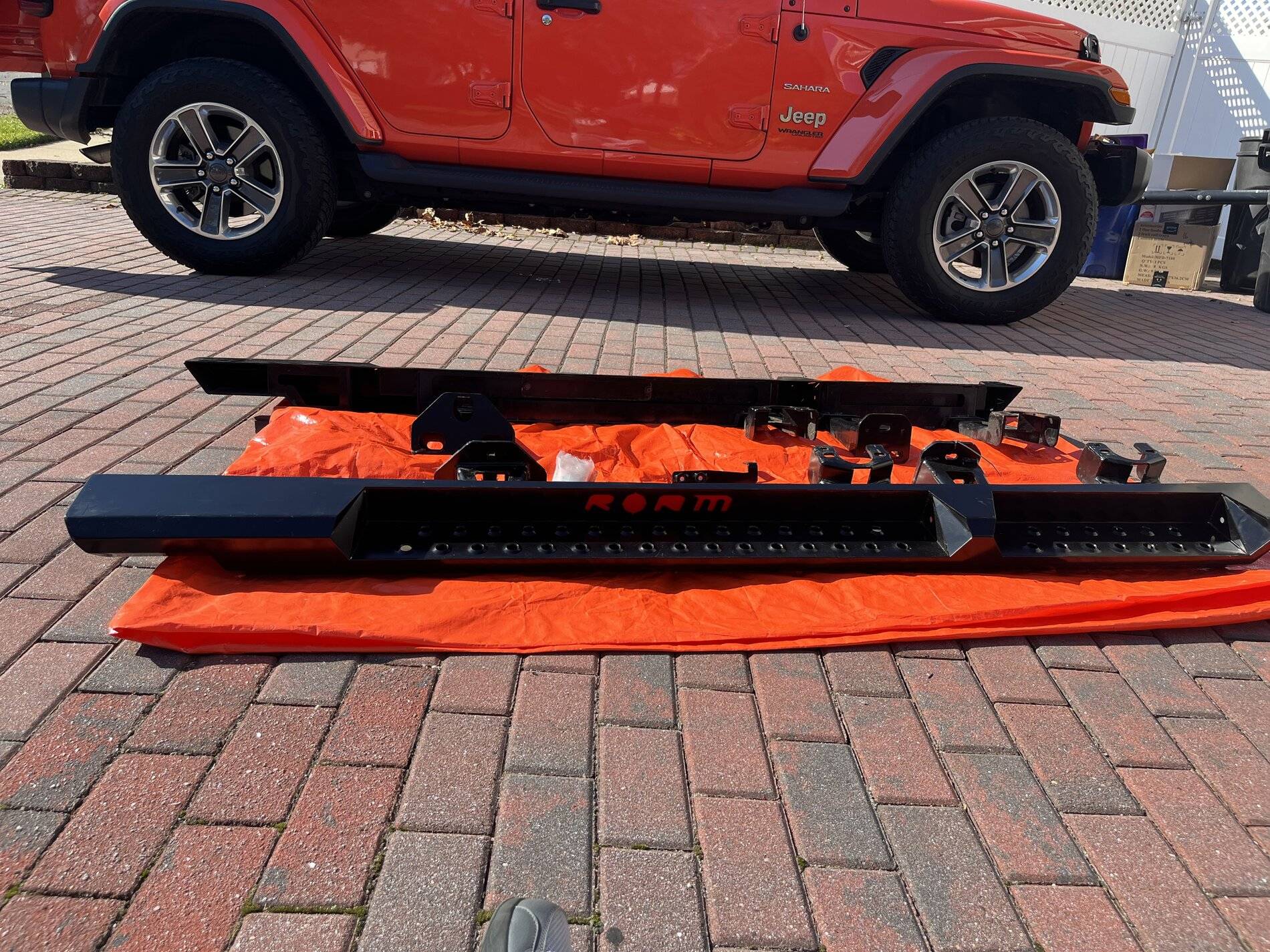 Jeep Wrangler JL ROAM Rock Sliders with lights 3467EADD-F25E-4882-A5B2-900BF0D48448