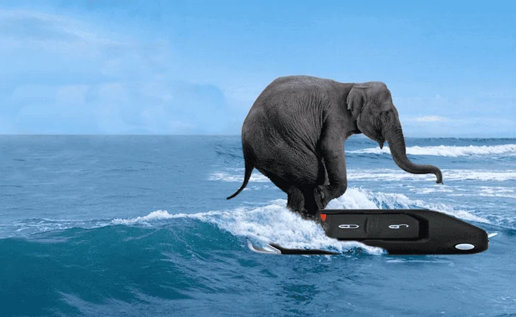 Jeep Wrangler JL Surfing - what to do with key surfingelephant