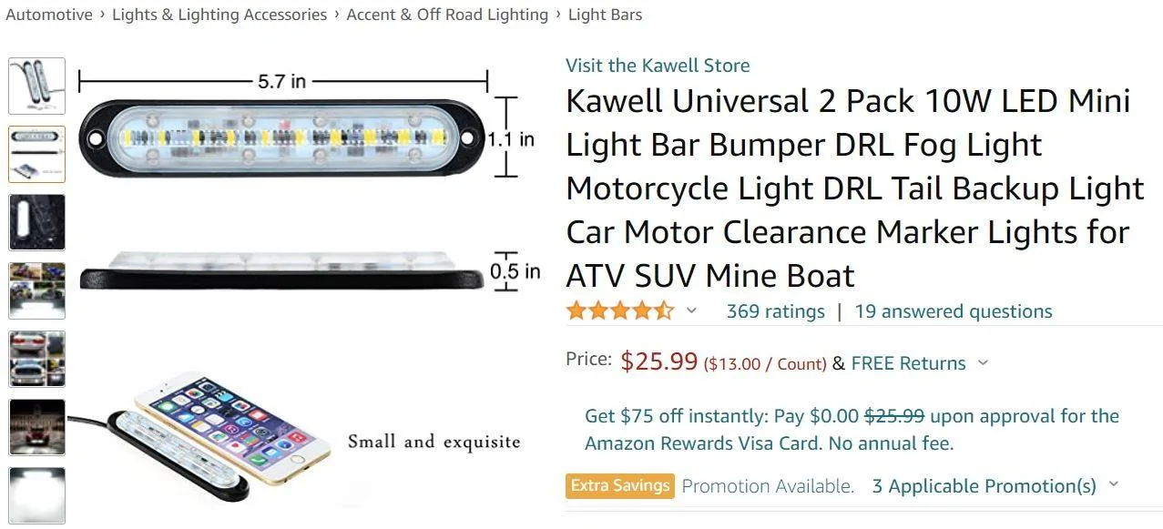 Jeep Wrangler JL Reverse light options R_lights