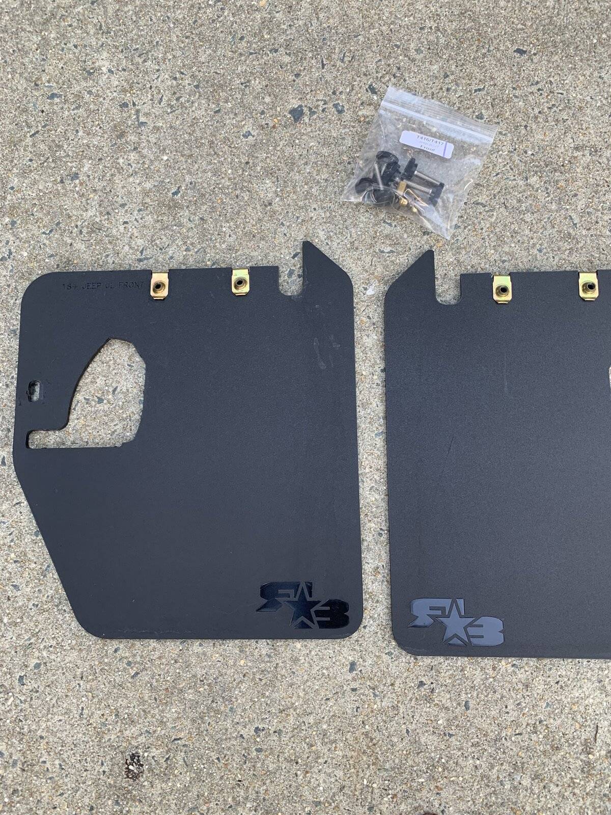 Jeep Wrangler JL RokBlokz Front Mud Flaps - $60 6DB1C478-A983-4298-955F-E8055F757F03