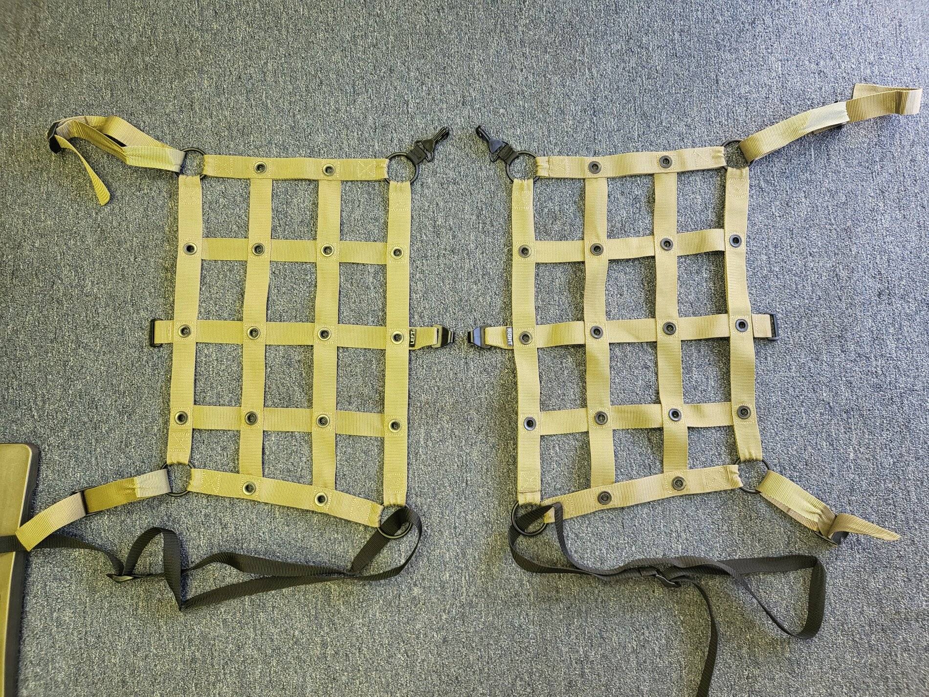 Jeep Wrangler JL Dirtydog 4X4 Netting Kit Netting Sides