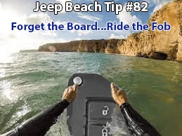 Jeep Wrangler JL Surfing - what to do with key Fob Surfing
