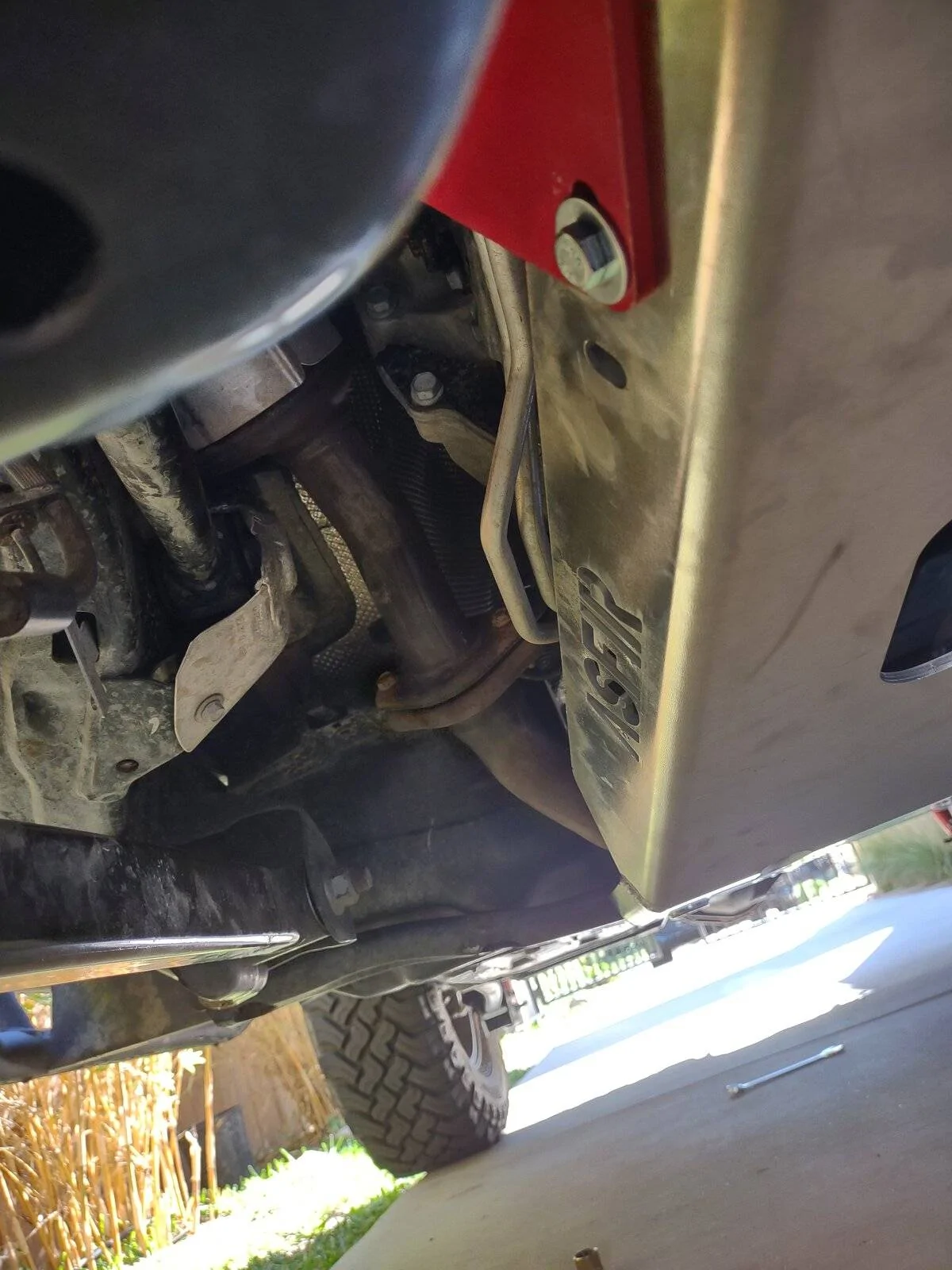 Jeep Wrangler JL Help me decide trans skid plate IMG_20211114_130823300_HDR