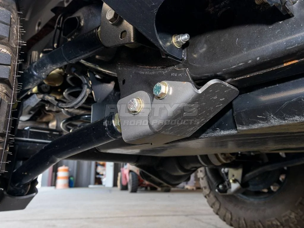 Jeep Wrangler JL CO Ketchup Build Rustys Rear LCA Frame Skids