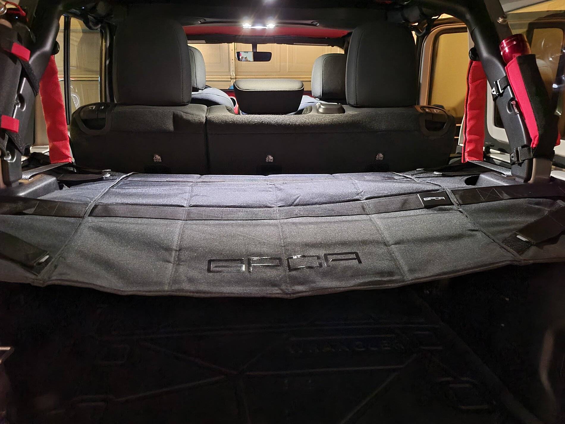 Jeep Wrangler JL Interior/Exterior Storage Ideas Area Cover
