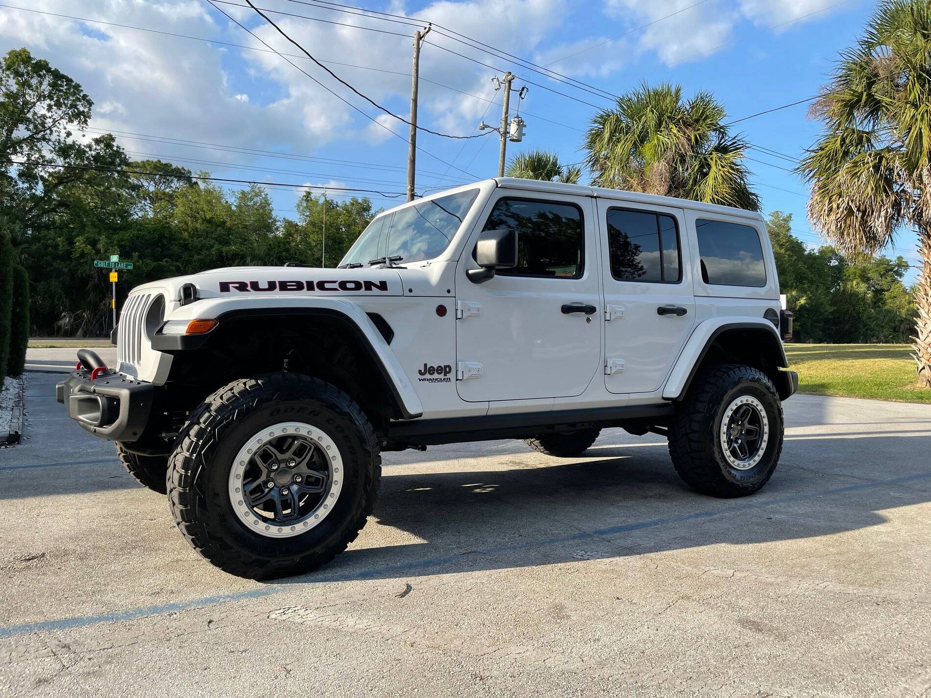 Jeep Wrangler JL (5) Five AEV Borah Wheels - Onyx with Silver Protection Rings Borah