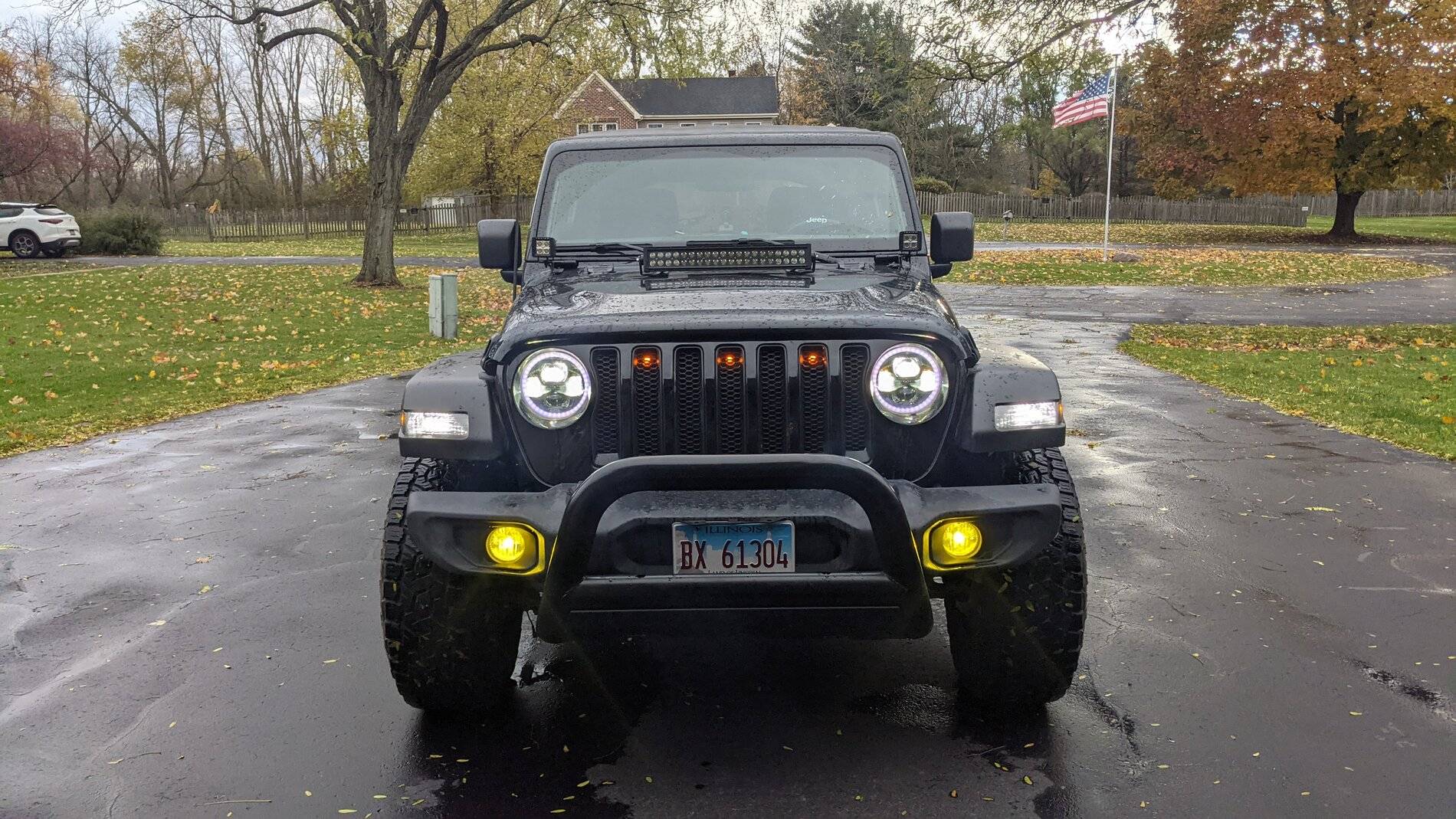 Jeep Wrangler JL Amber LED Fog Lights PXL_20211114_203759992