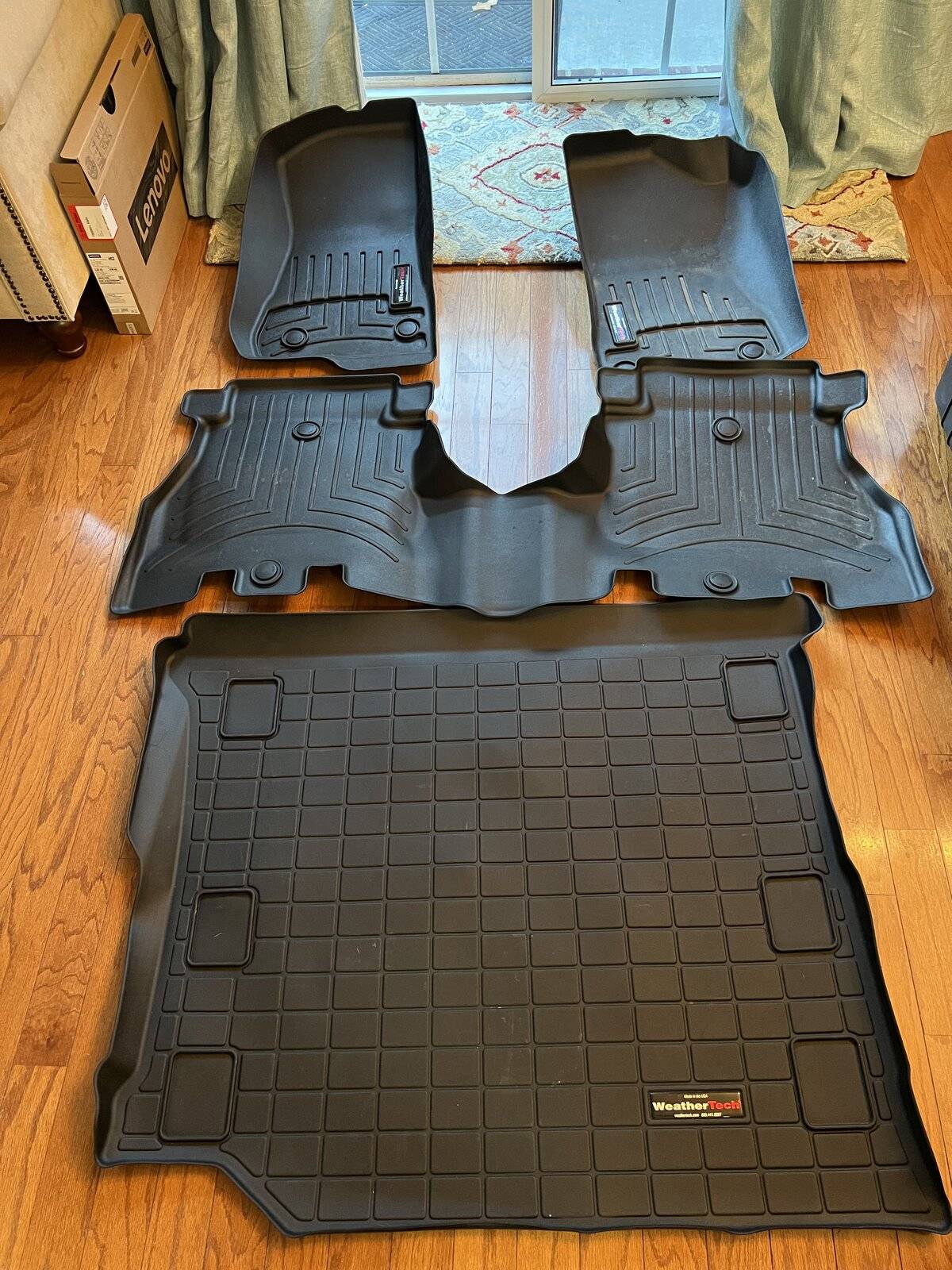 Jeep Wrangler JL Full Weather tech mats 55EECF8D-E0F4-4AFC-9830-E5F0674E4801