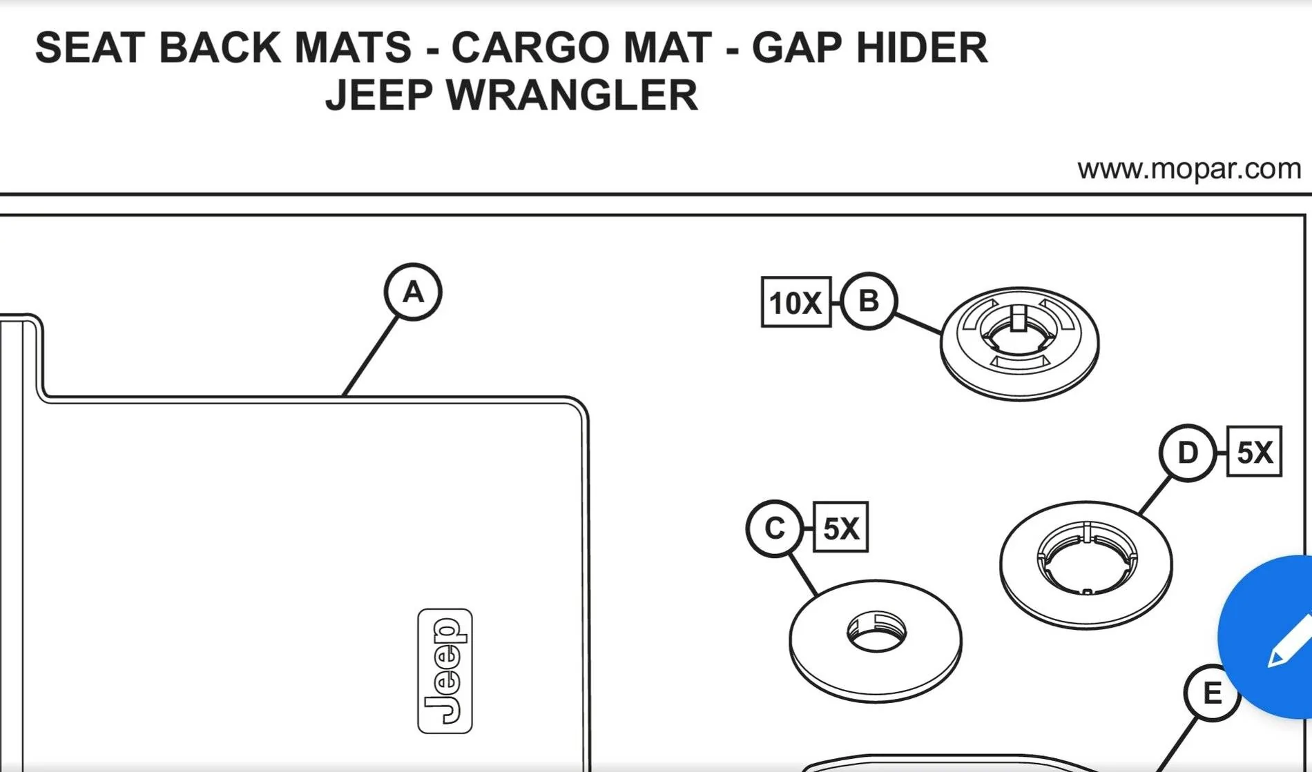 Jeep Wrangler JL WTB - Missing part from mopar cargo mat. Screenshot_20211121-212001_Acrobat for Samsung