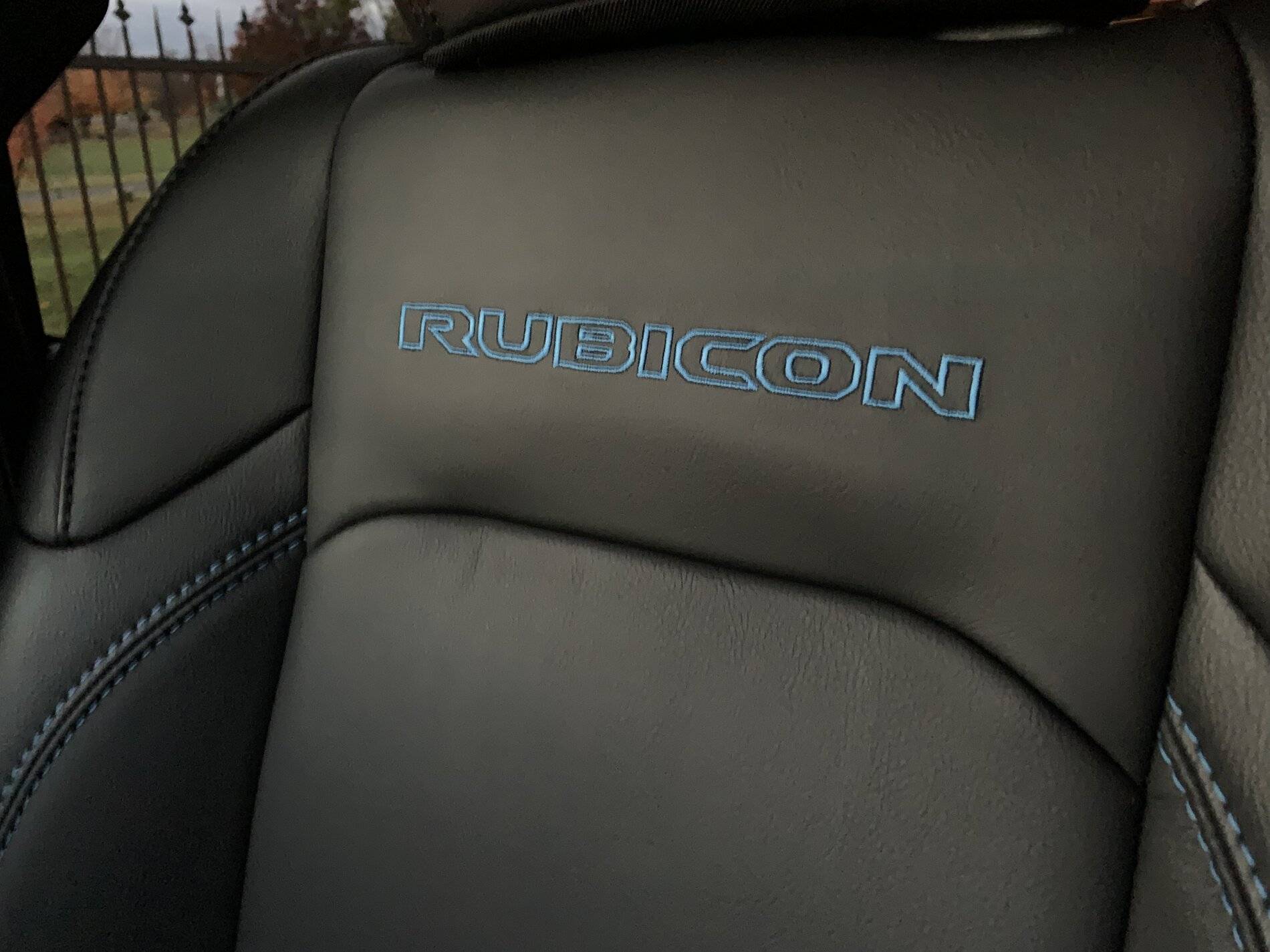 Jeep Wrangler JL Expected the red Rubicon embroidery instead got this 9226888E-D135-49EE-ADA7-35DC87F5F469