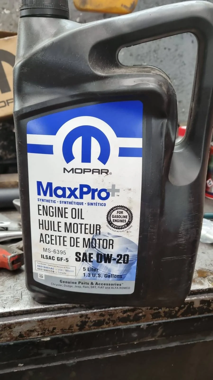 Jeep Wrangler JL 3.6L ENGINE RELIABILITY OILMopar
