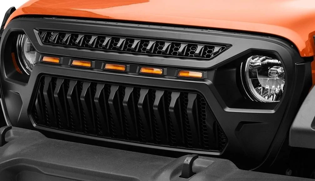 Jeep Wrangler JL Headlight too high with new grill SmartSelect_20211127-221833_Chrom