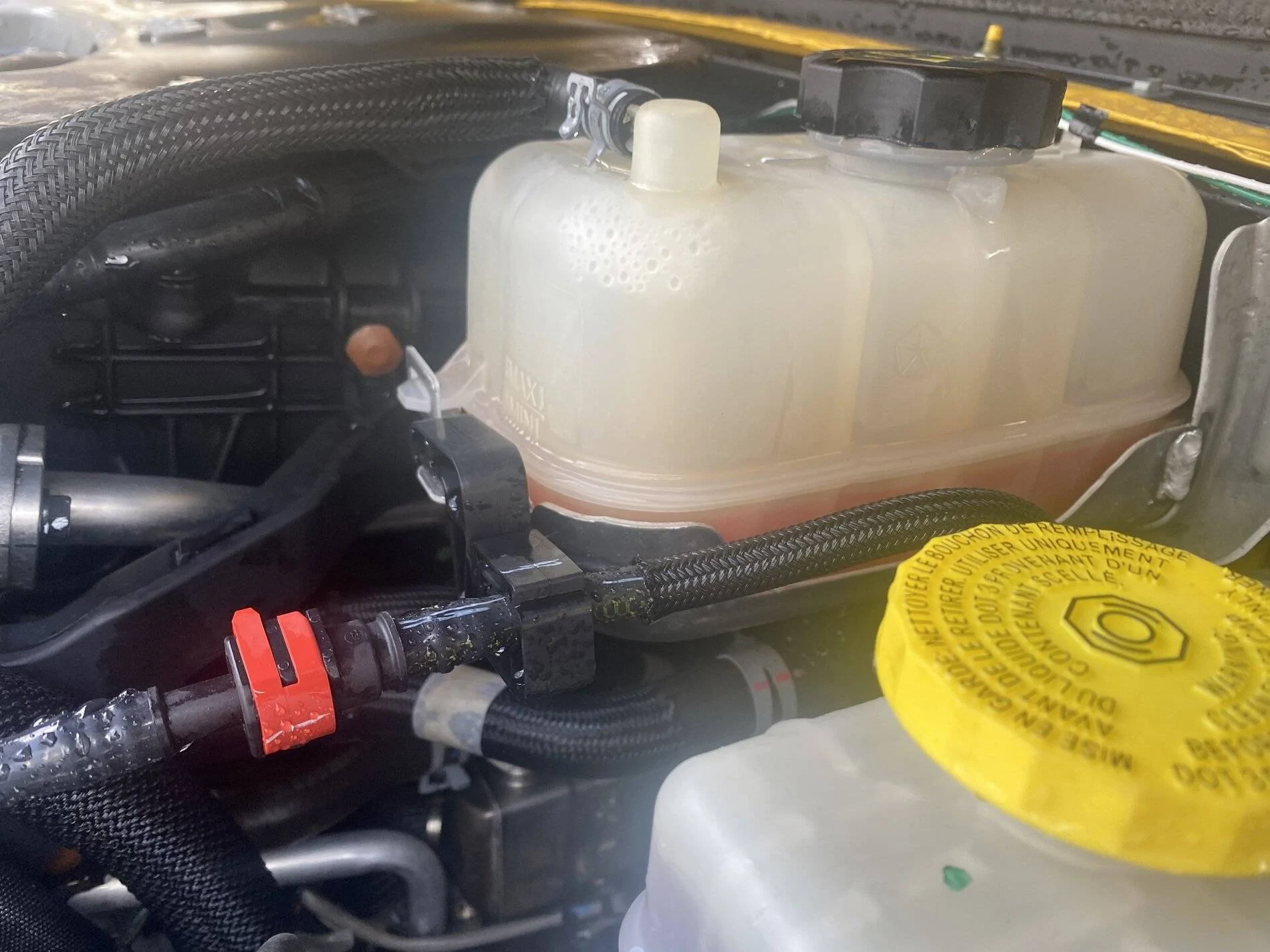 Jeep Wrangler JL Help!! Is this a coolant leak ? 8DD1729F-D756-48A1-8EDC-5206A8DA9A92
