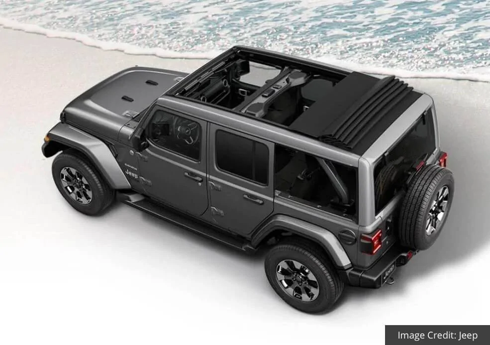 Jeep Wrangler JL Gullwing Hardtop Window with Storage / Water / Kitchen??? 1638373150271