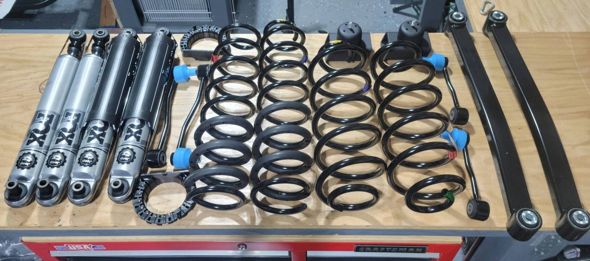 Jeep Wrangler JL Steve's Blue Rubi Build 20211110_190356