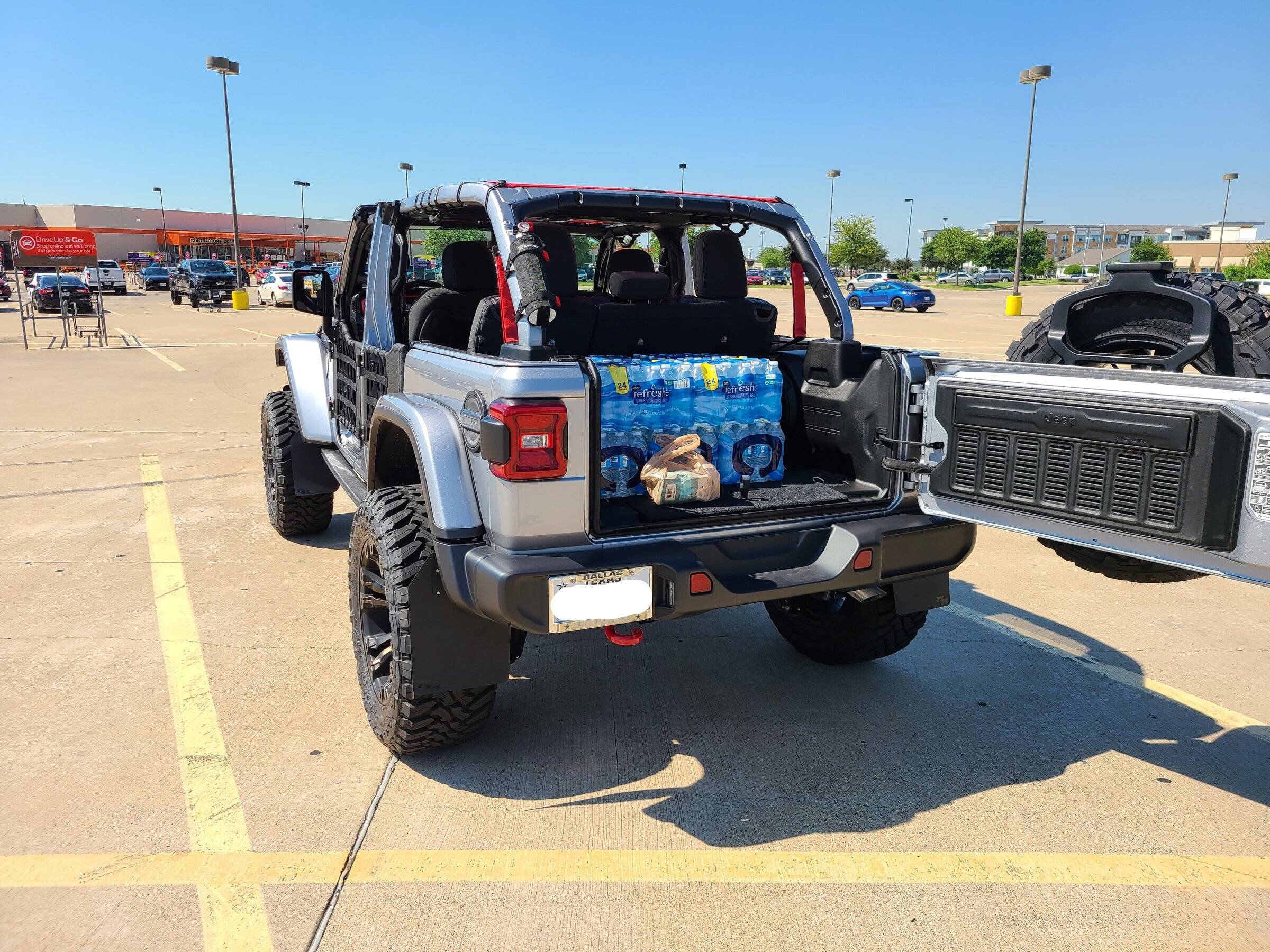 Jeep Wrangler JL What does a + 30 offset look like Water Run