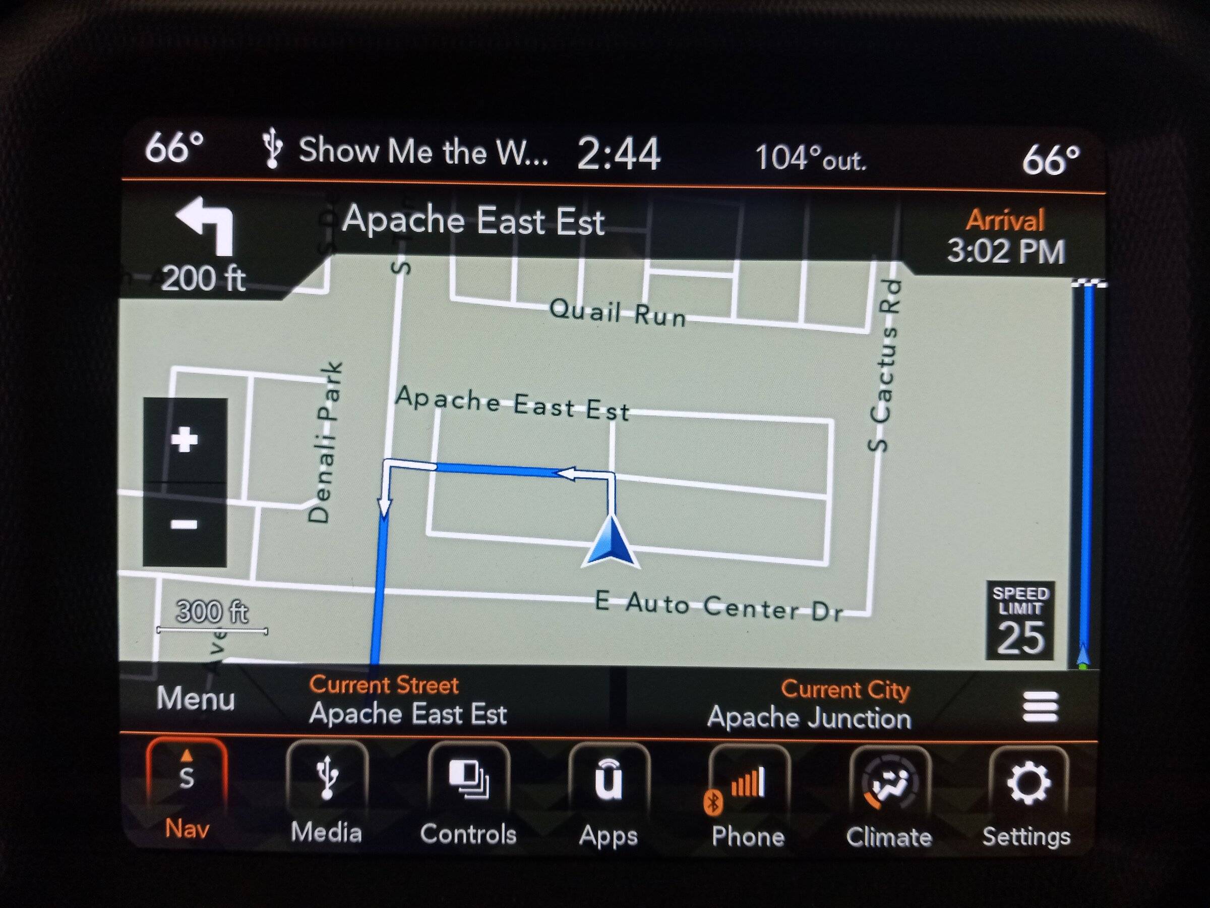 Jeep Wrangler JL How to cancel / stop navigation on the display? 20211202_144426