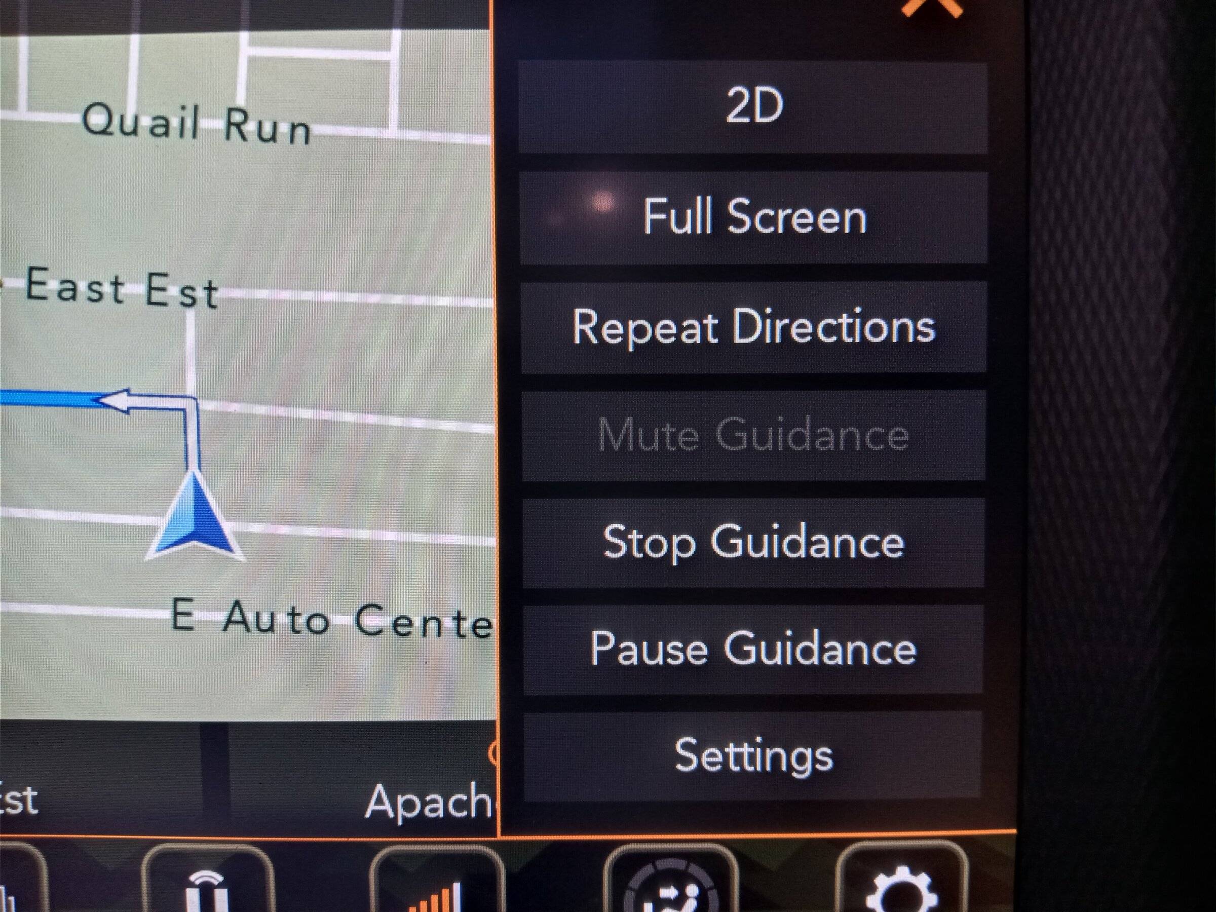 Jeep Wrangler JL How to cancel / stop navigation on the display? 20211202_144438