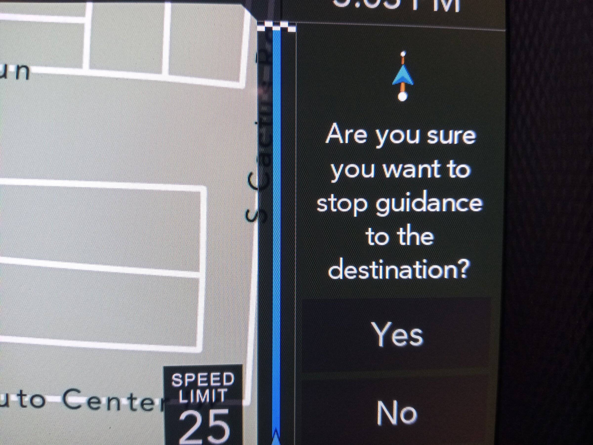 Jeep Wrangler JL How to cancel / stop navigation on the display? 20211202_144445