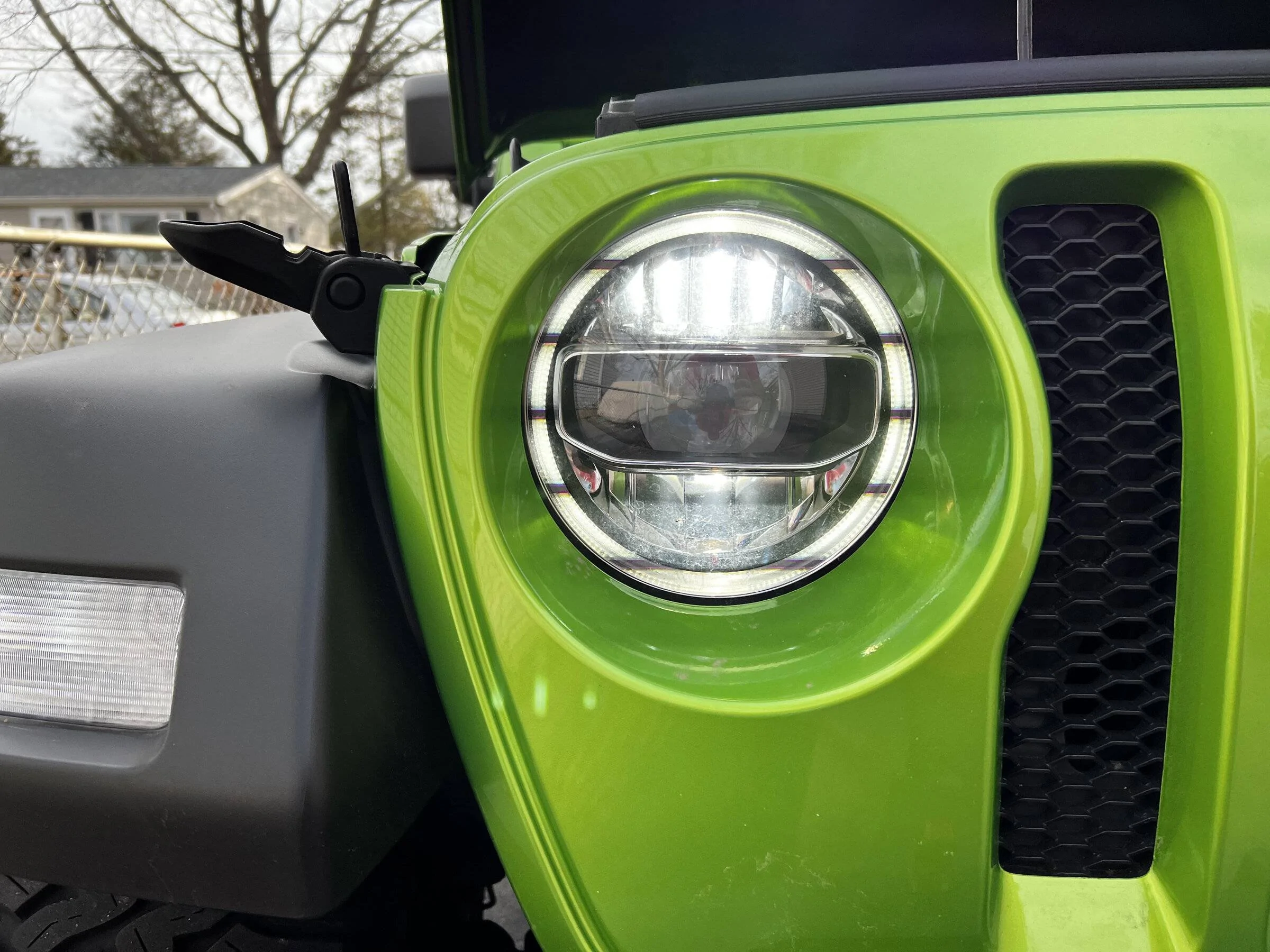 Jeep Wrangler JL DV8 Headlights jeep old right