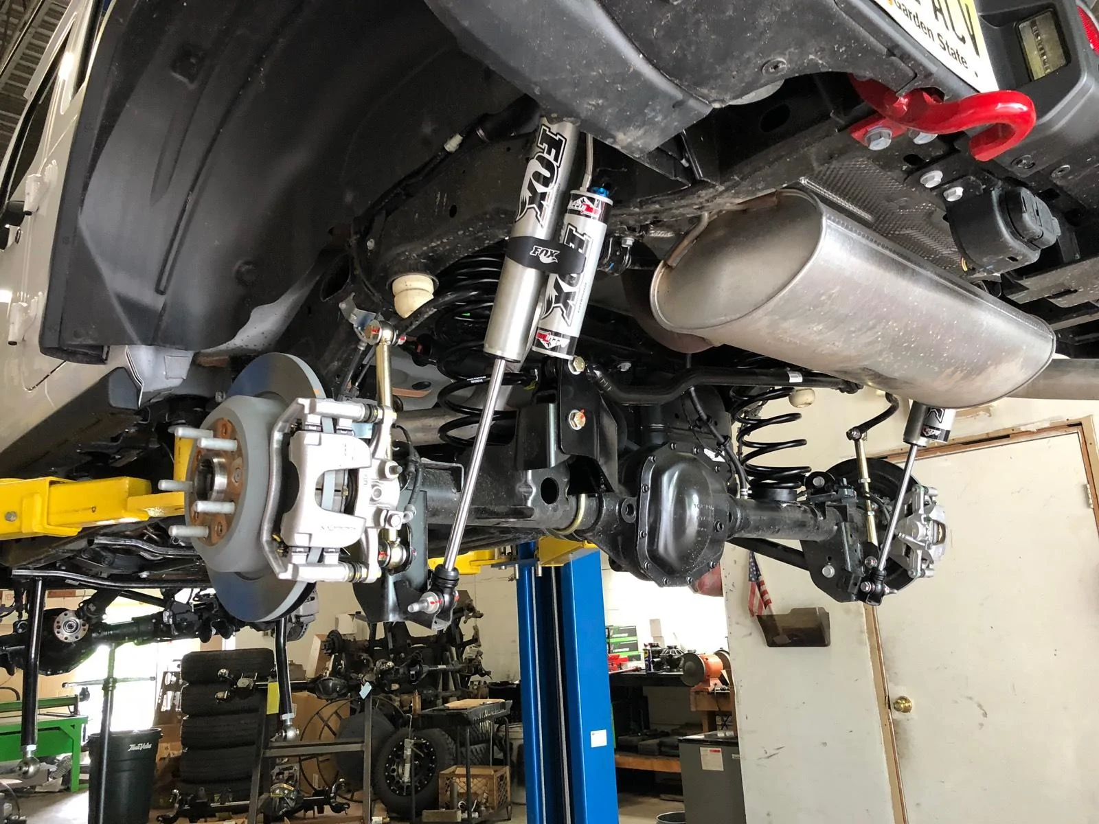 Jeep Wrangler JL White NJ JLUR Build IMG_1929