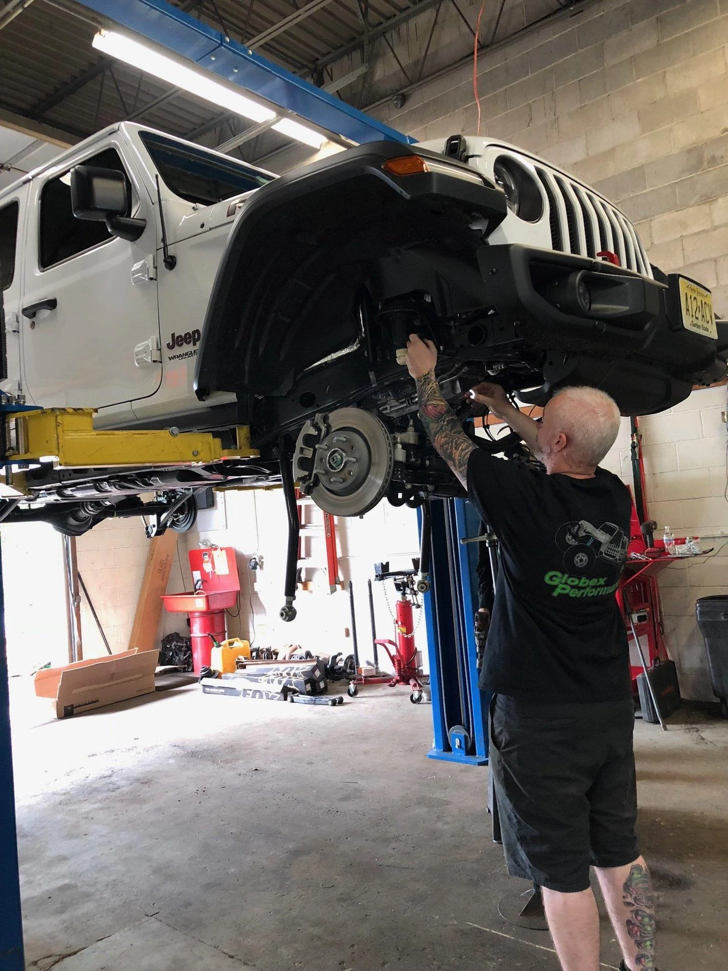 Jeep Wrangler JL White NJ JLUR Build IMG_1930