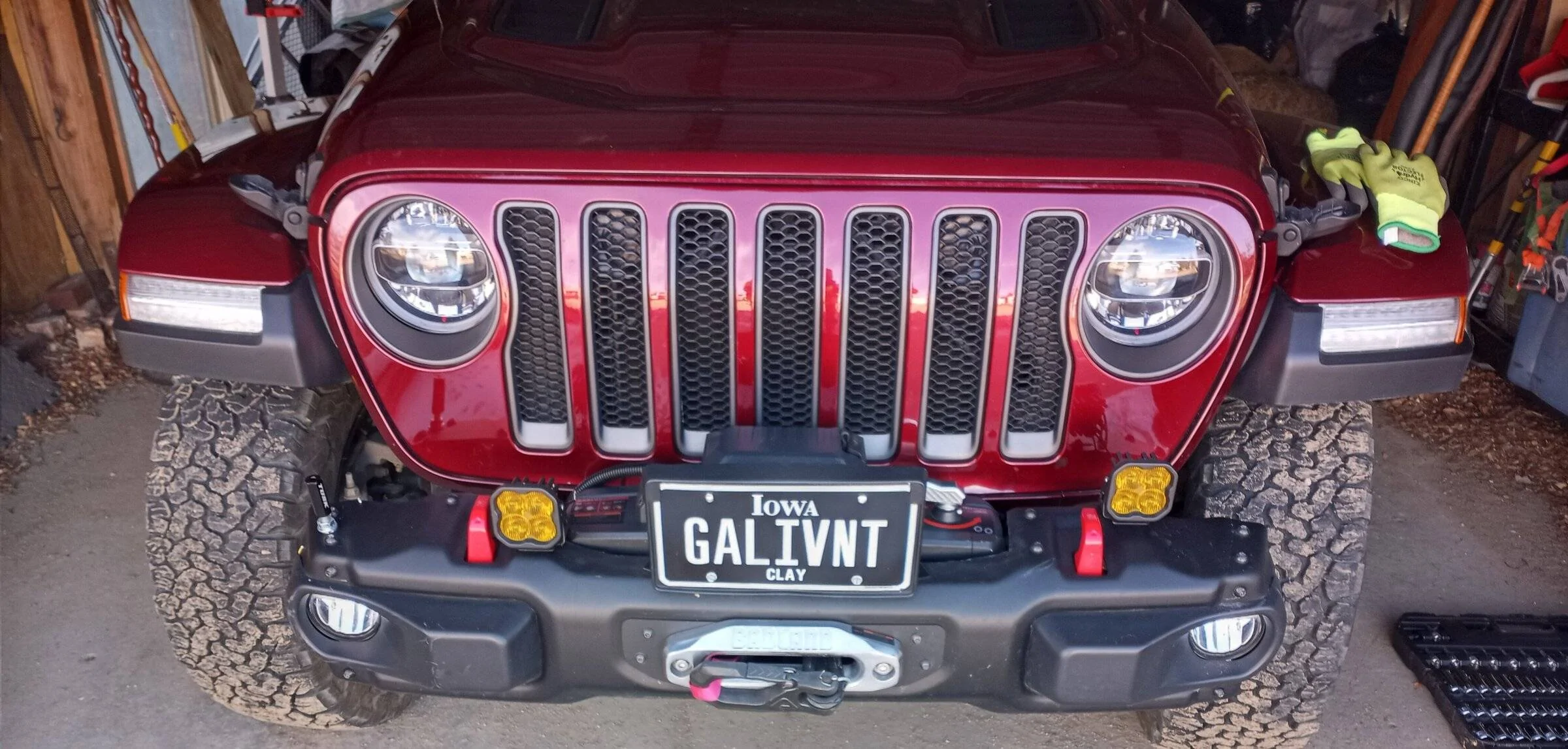 Jeep Wrangler JL Yellow fog light height vs. effectiveness newspot1