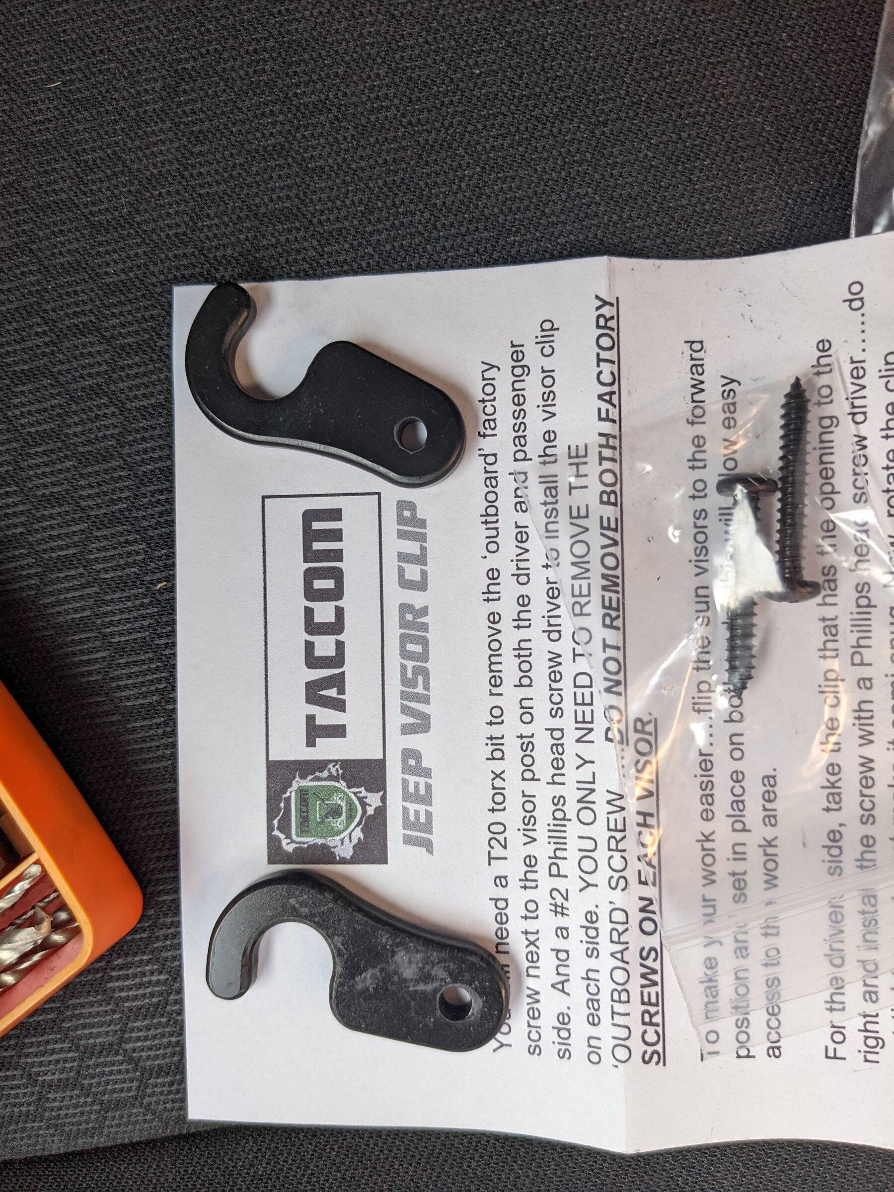Jeep Wrangler JL Sun Visor Fix PXL_20211209_184841615