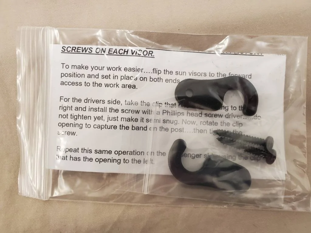 Jeep Wrangler JL Sun Visor Fix a