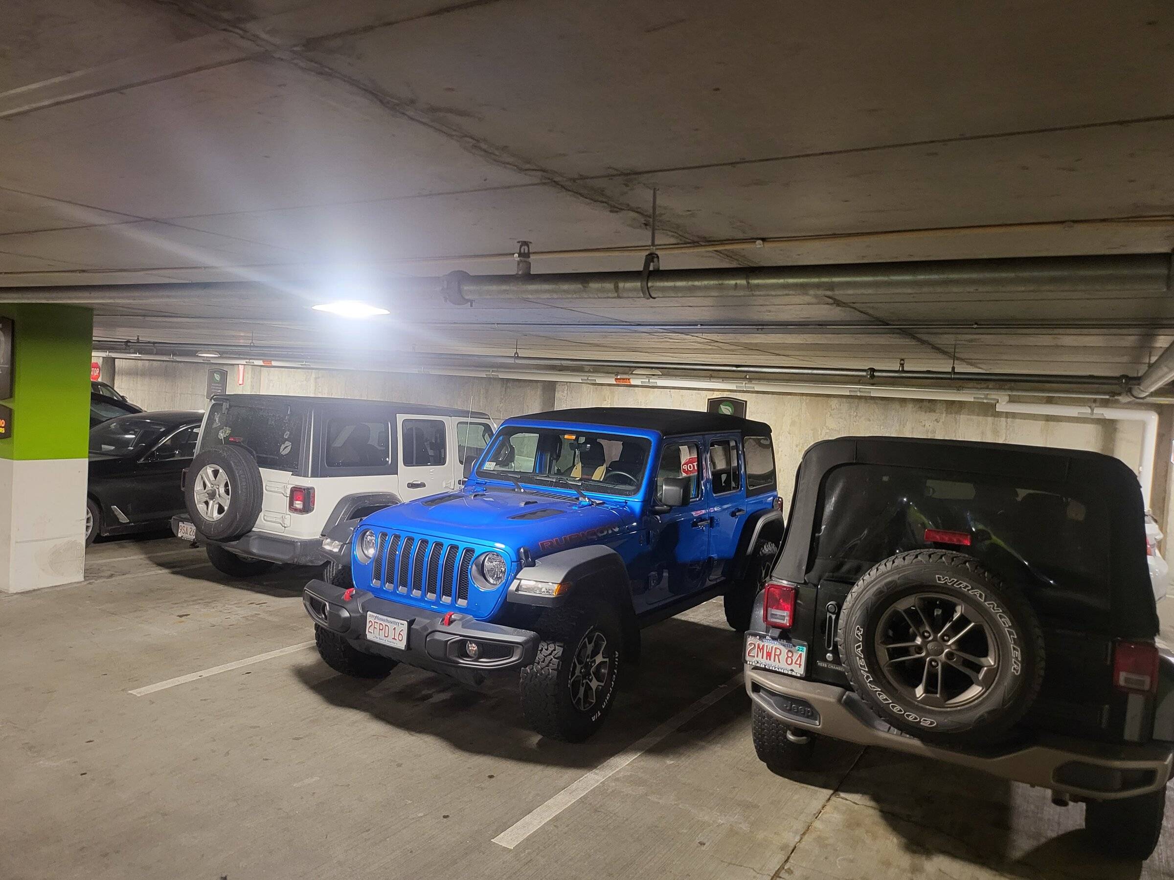 Jeep Wrangler JL Meanwhile at Encore Boston's Garage... 20211210_144921