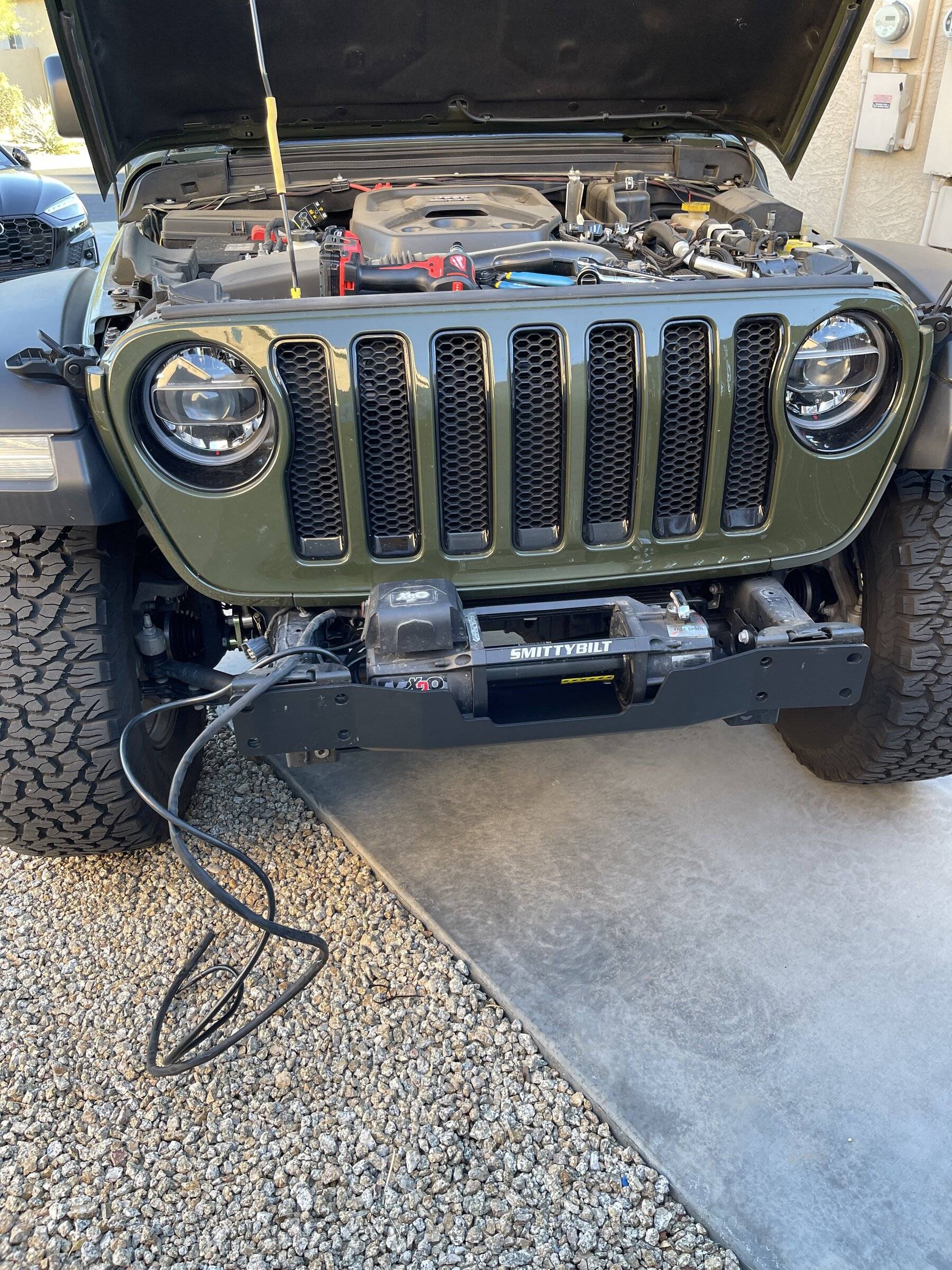 Jeep Wrangler JL Rugged Ridge Arcus Bumper Not Fitting 6B5D215E-11F7-435F-BA17-016D4225D47E
