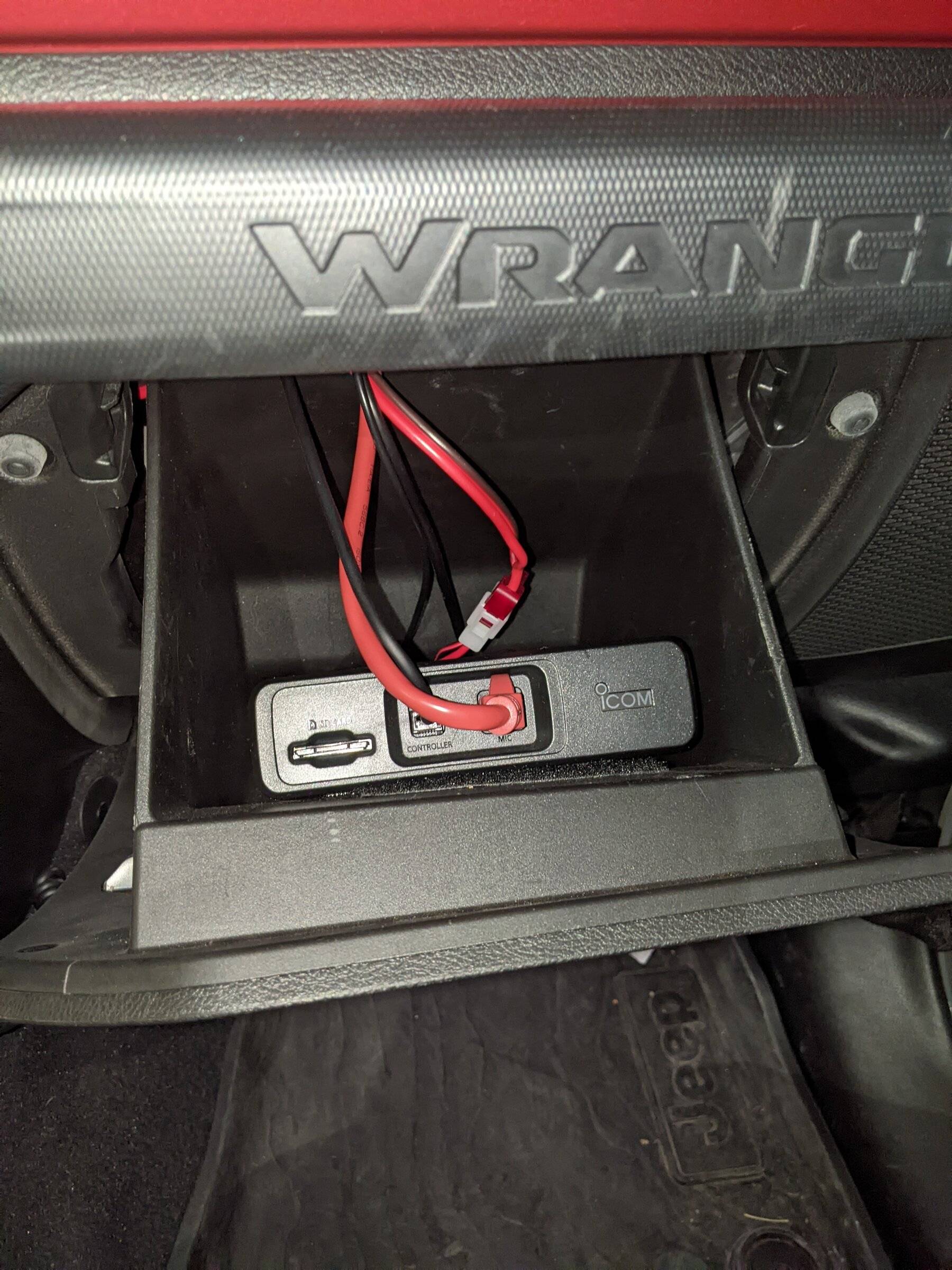 Jeep Wrangler JL Ham Radio Wiring PXL_20211211_224359268