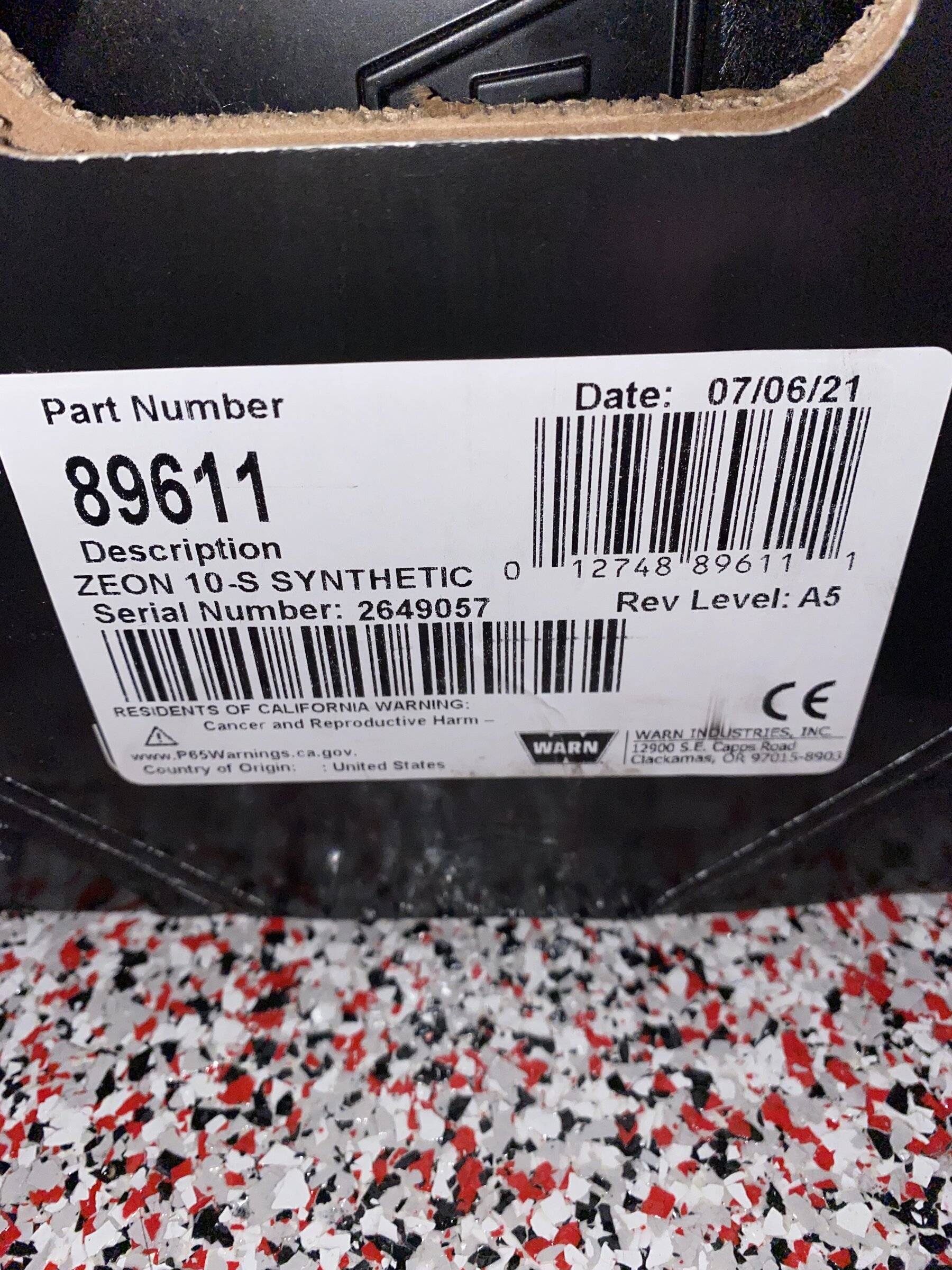 Jeep Wrangler JL New in Box Warn Zein 10s F5794583-235C-4E2D-AC5D-609163A0ACA3