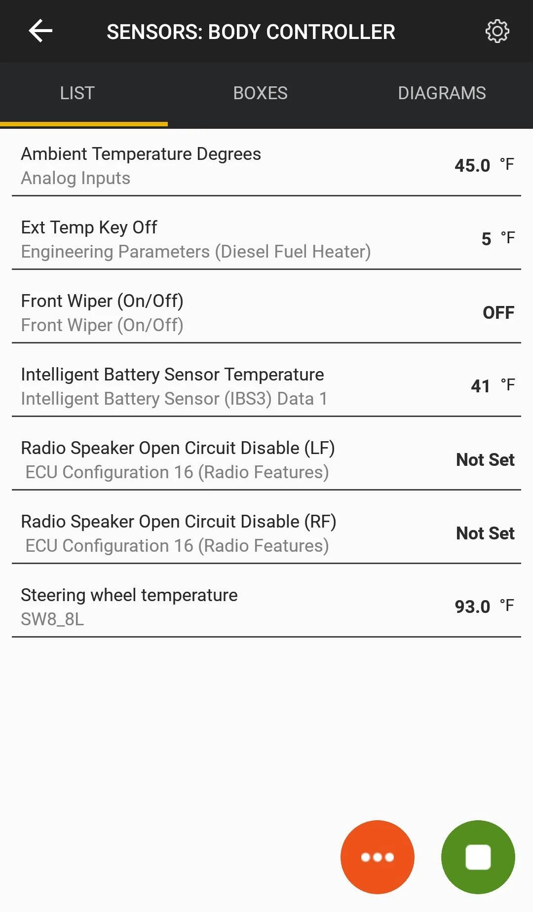 Jeep Wrangler JL 4xe heated steering wheel Screenshot_20211212-211739_OBD JScan