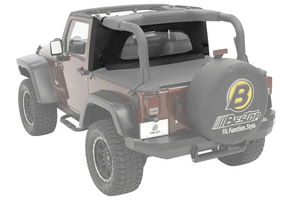 Jeep Wrangler JL Wrap around windjammer for the JL windjammer