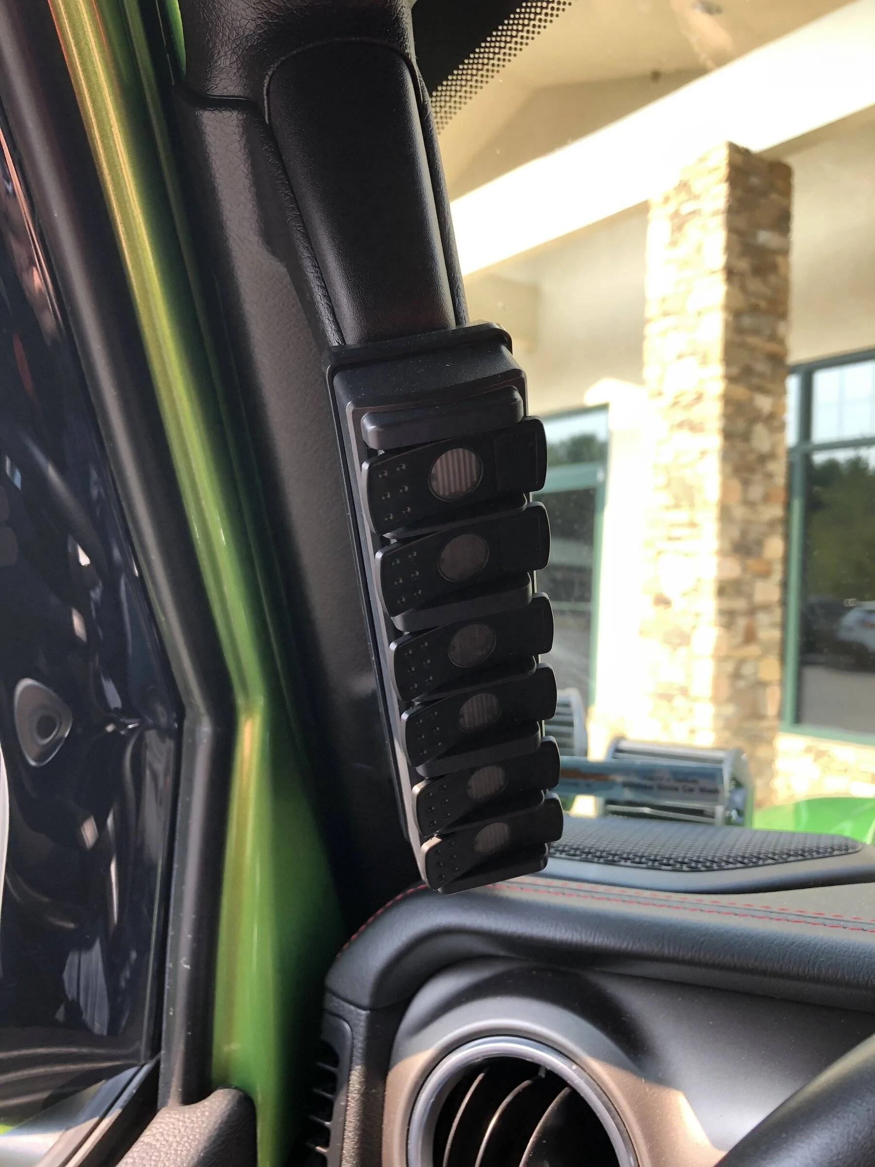 Jeep Wrangler JL Radio operated Aux Switch system Switches