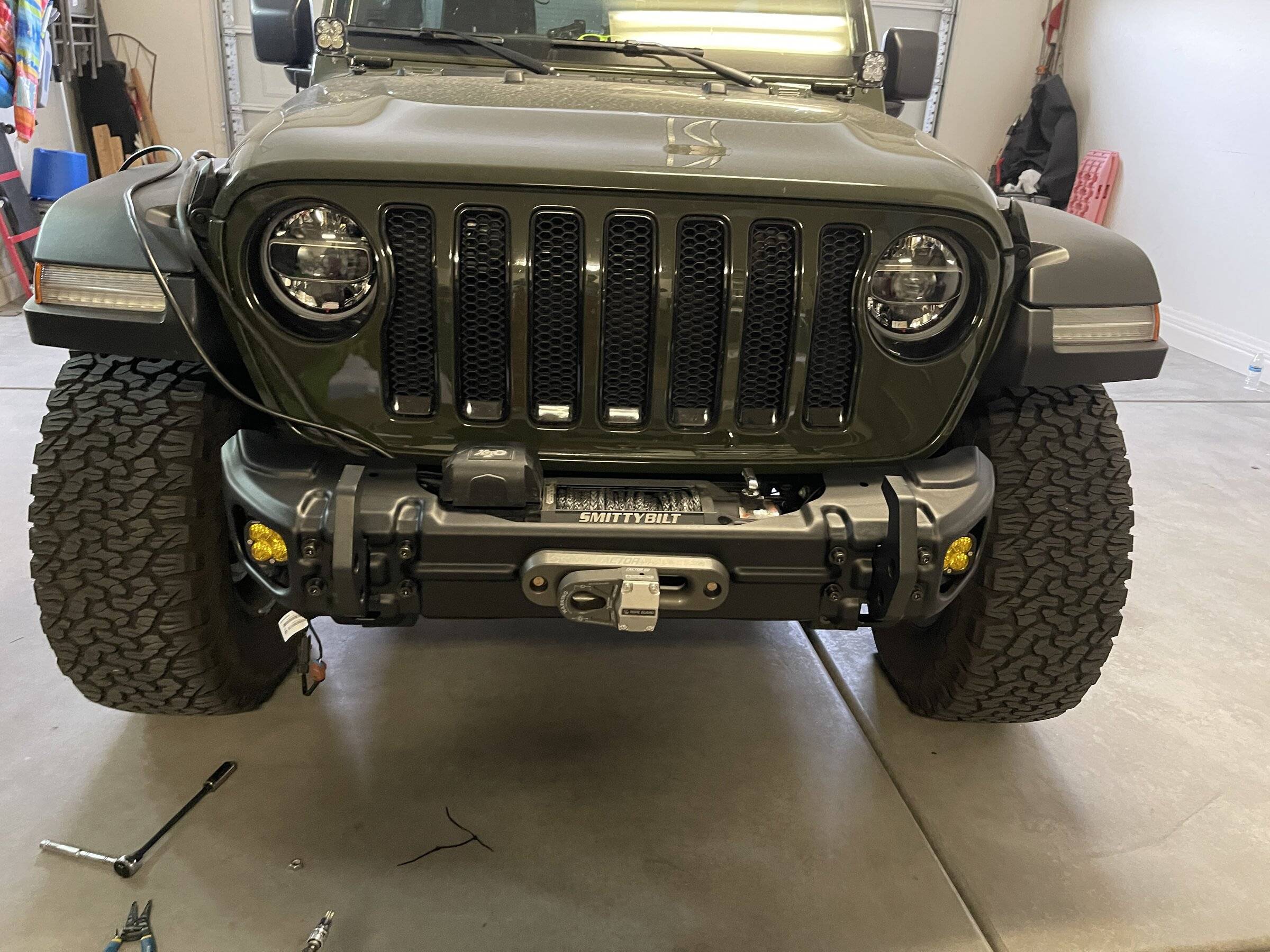 Jeep Wrangler JL Amber LED Fog Lights 0F04960C-3256-48AC-AEF9-913370BBE45F