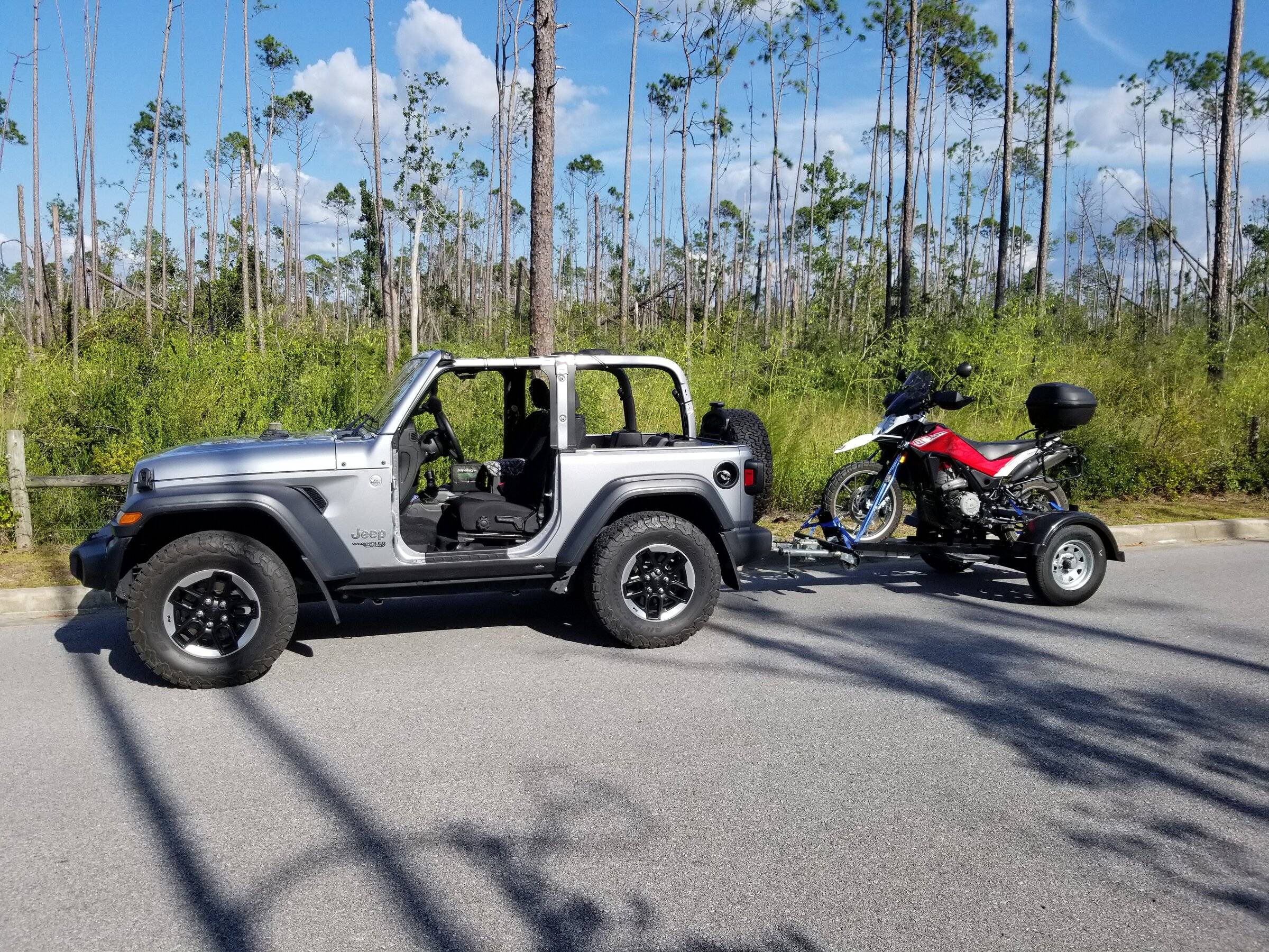 Jeep Wrangler JL Towing stuff with your 2dr (pics?) 20190914_160810