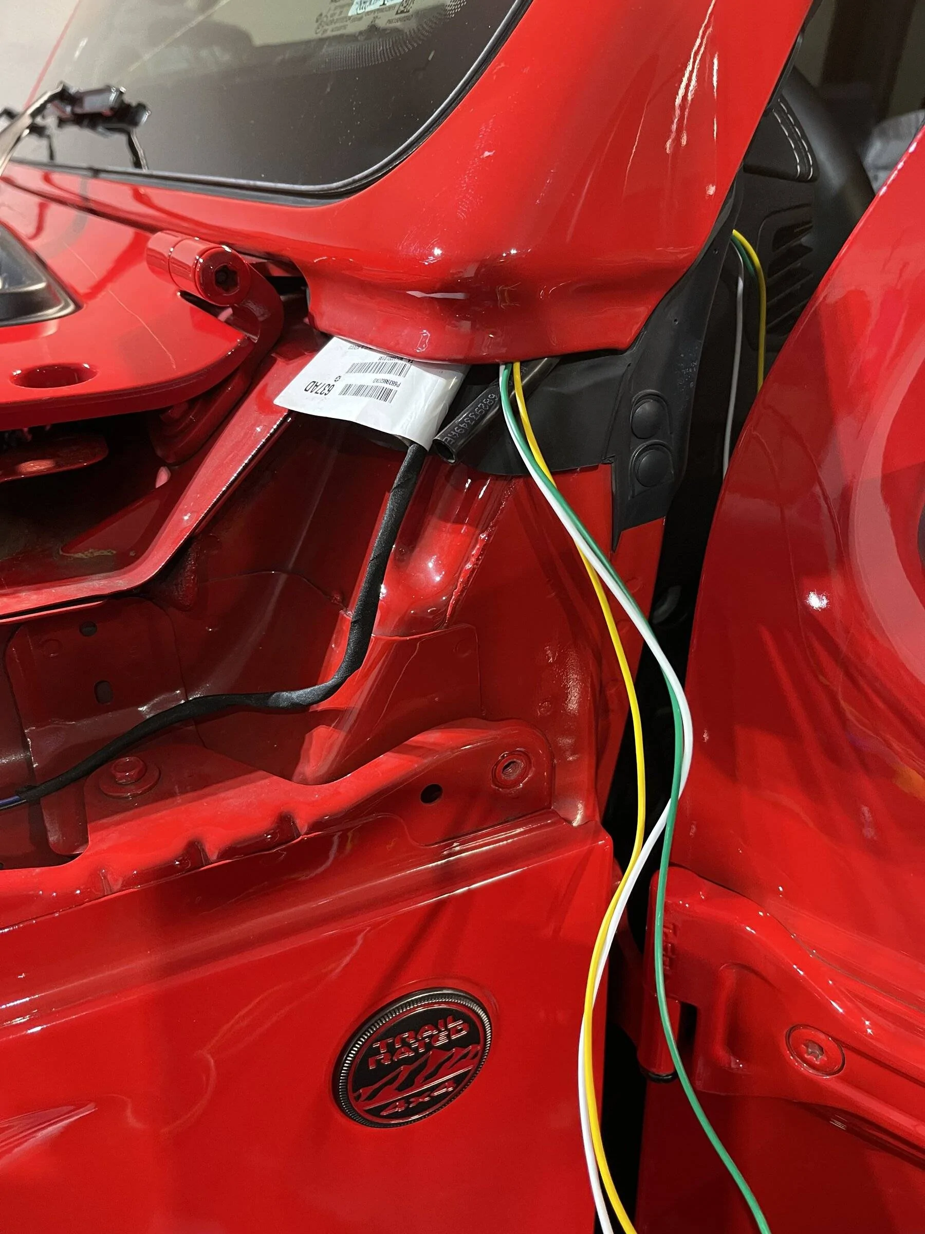 Jeep Wrangler JL KC HiLites Flex Era 4 install IMG-2634
