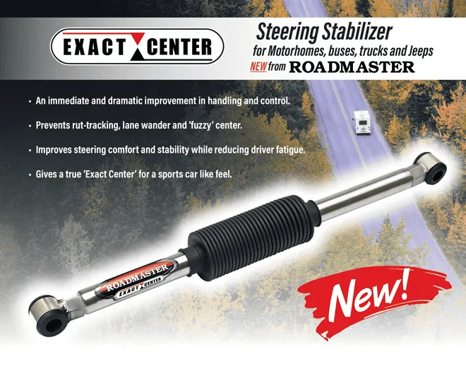 Jeep Wrangler JL Exact Center is a steering stabilizer new for Jeeps ec_main_imag