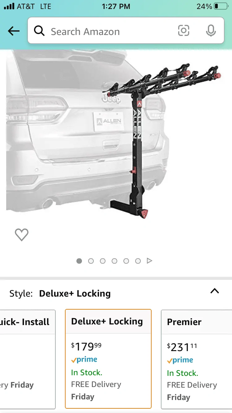 Jeep Wrangler JL Hitch Bike Rack recommendations? 179C36C3-FC87-41C4-9580-640D565082DF