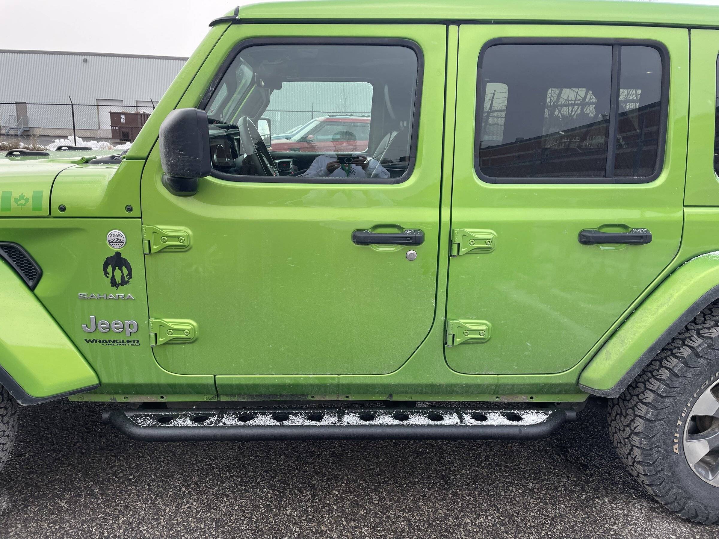 Jeep Wrangler JL Fishbone Step Slider install 4CB6BAB6-94F9-47B5-8555-A32E90809272