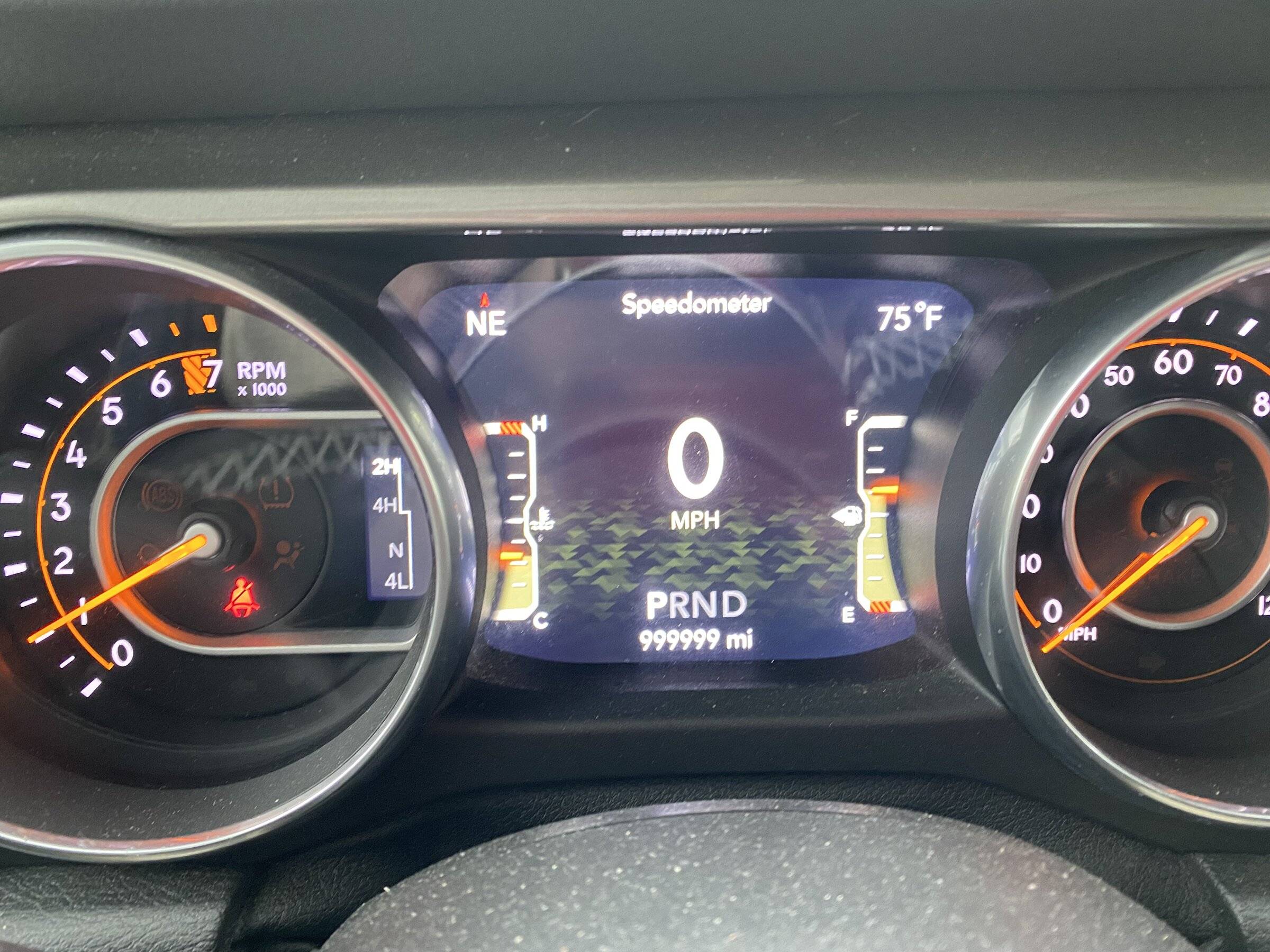 Odometer oddity (with photos) | Jeep Wrangler Forums (JL / JLU