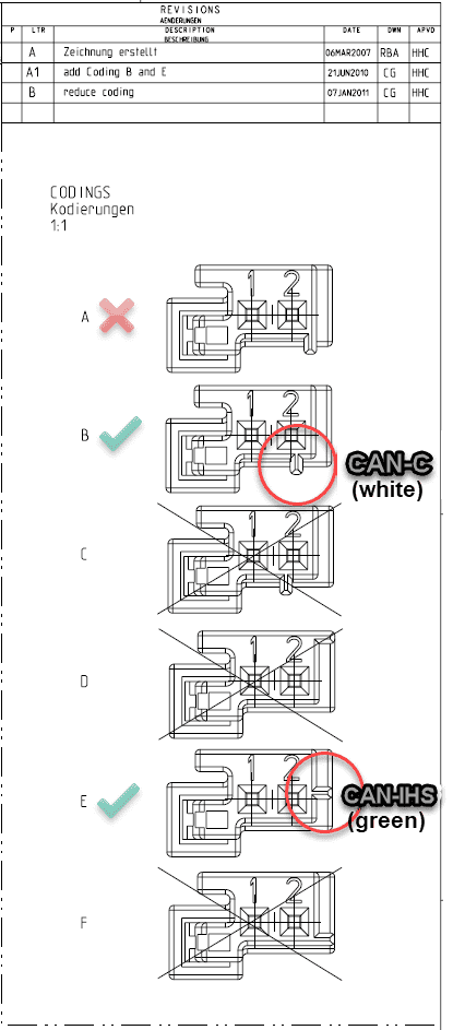 Jeep Wrangler JL JEEP HACKING CAN-C / CAN-IHS / UDS ! (Reverse Engineering) CAN Bus Connector Codings