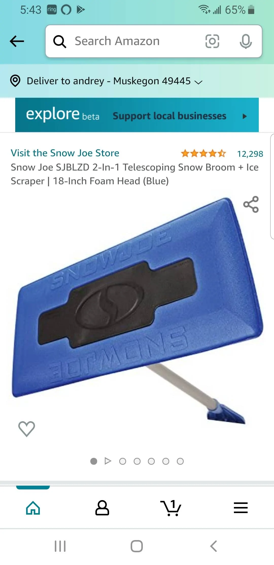 Jeep Wrangler JL Snow and having a SkyView one touch? Screenshot_20220102-174340_Amazon Shopping