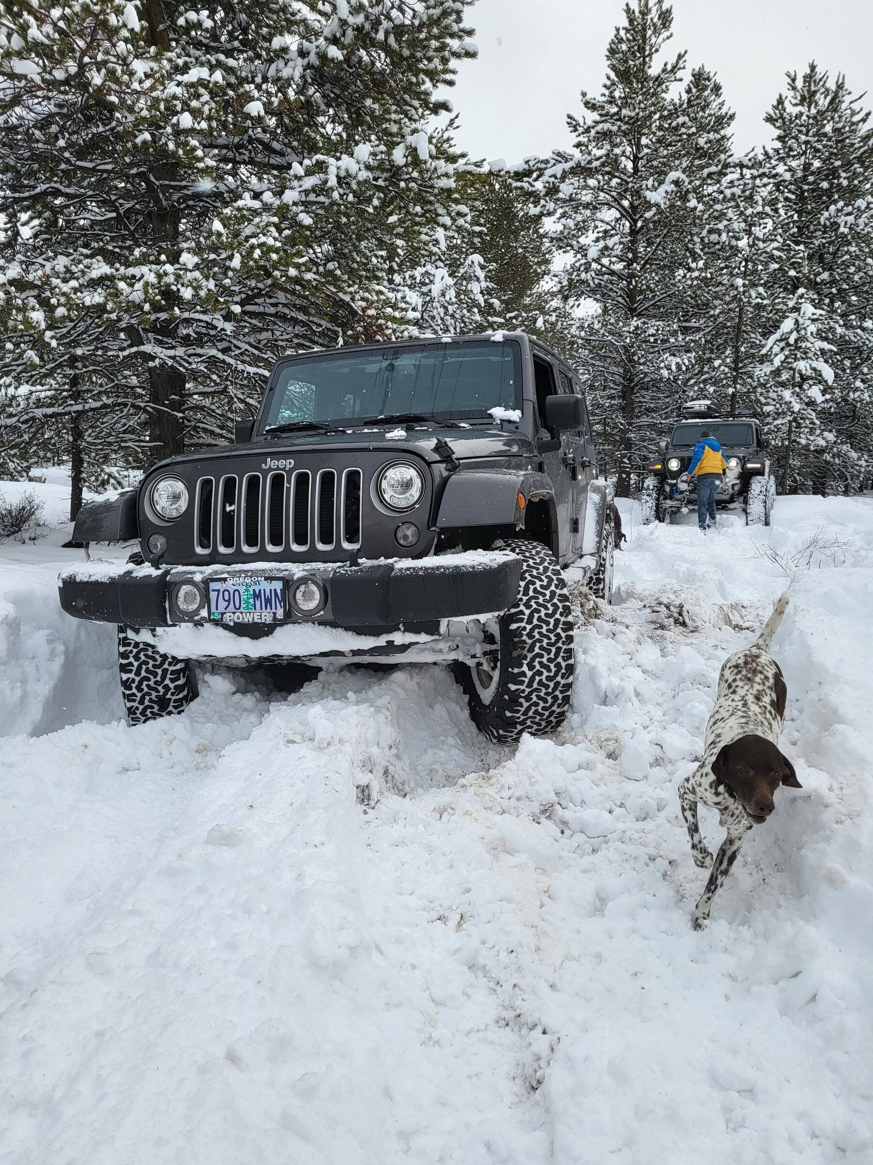Jeep Wrangler JL Snow! 20211225_140446