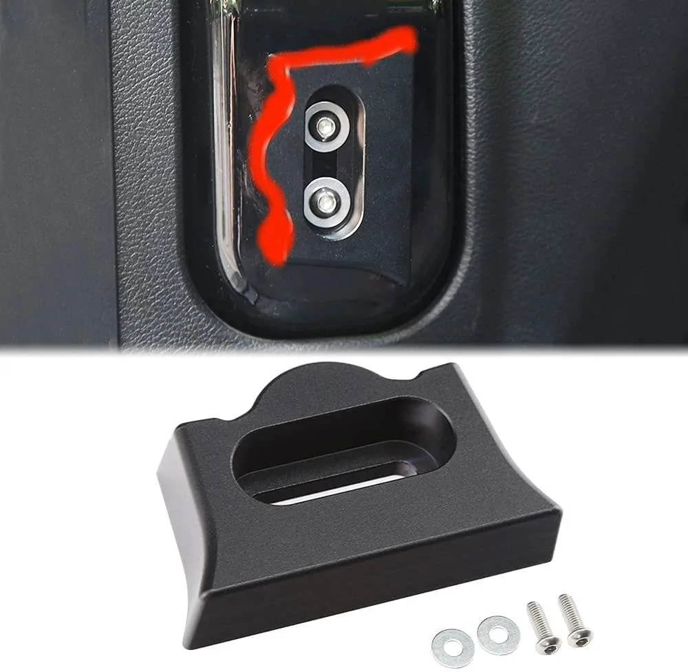 Jeep Wrangler JL Tailgate Latch Stop Bumper mmm
