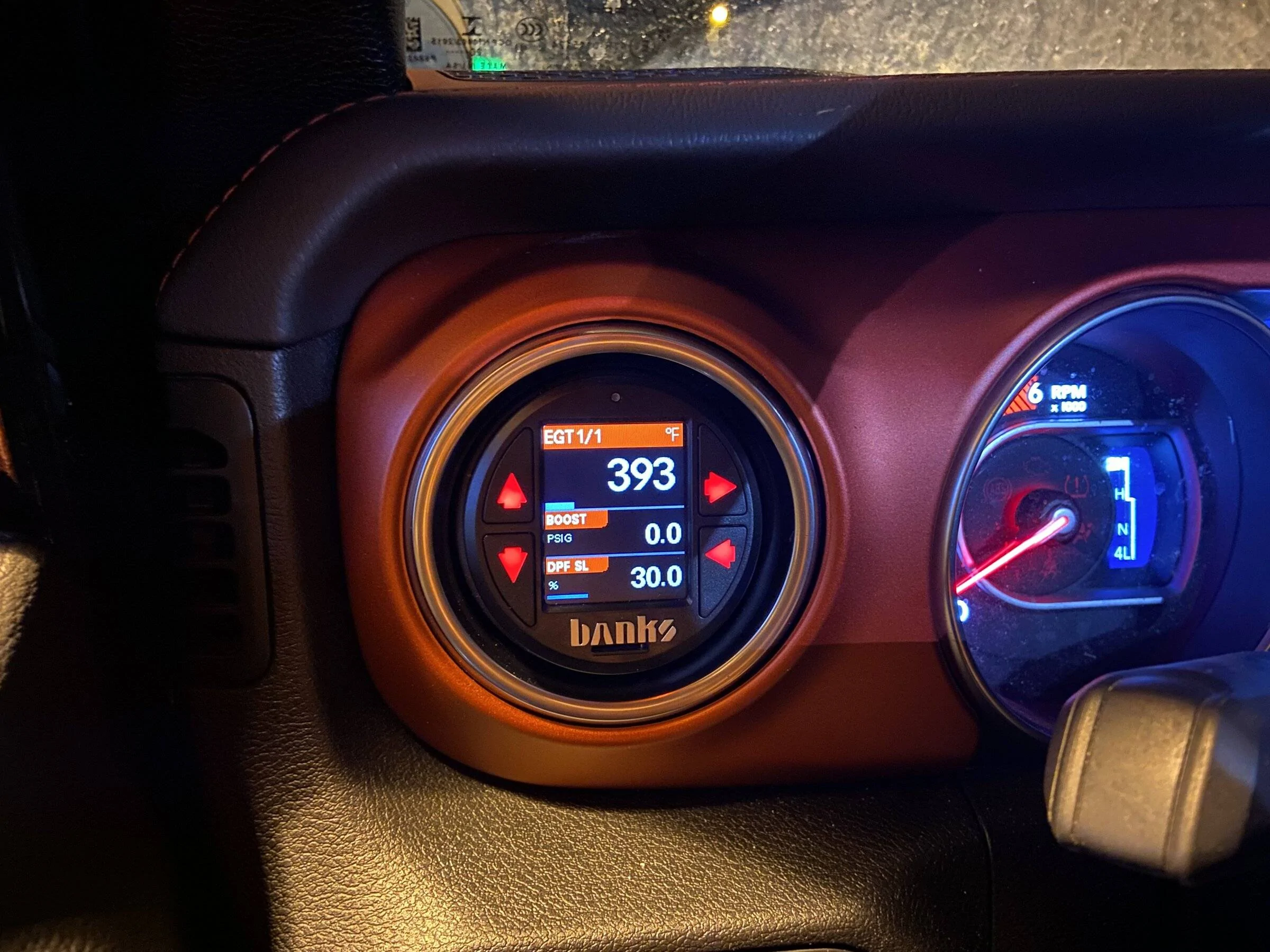 Jeep Wrangler JL Installed the Banks idash gauge 0C222DC0-A847-4BE6-8778-DECF6DA98F2E